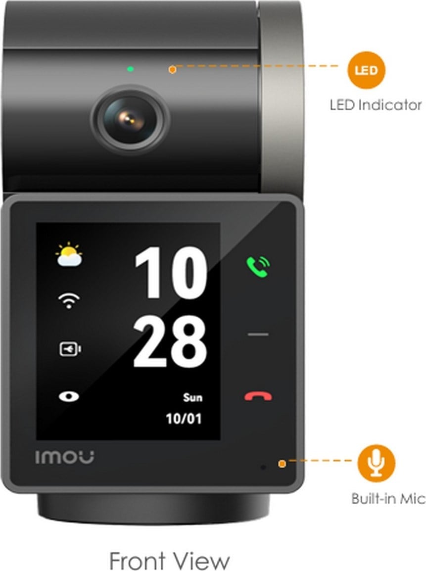 Imou Rex Vt Pro 5mp Iç Ortam Wifi Pt Kamera IPC-S2VBP-5M0WR