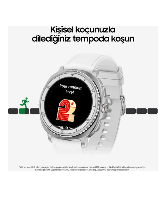 Samsung Galaxy Watch8 Classic 46 mm Bluetooth Akıllı Saat Beyaz — Sıfır, Samsung Türkiye Garantili
