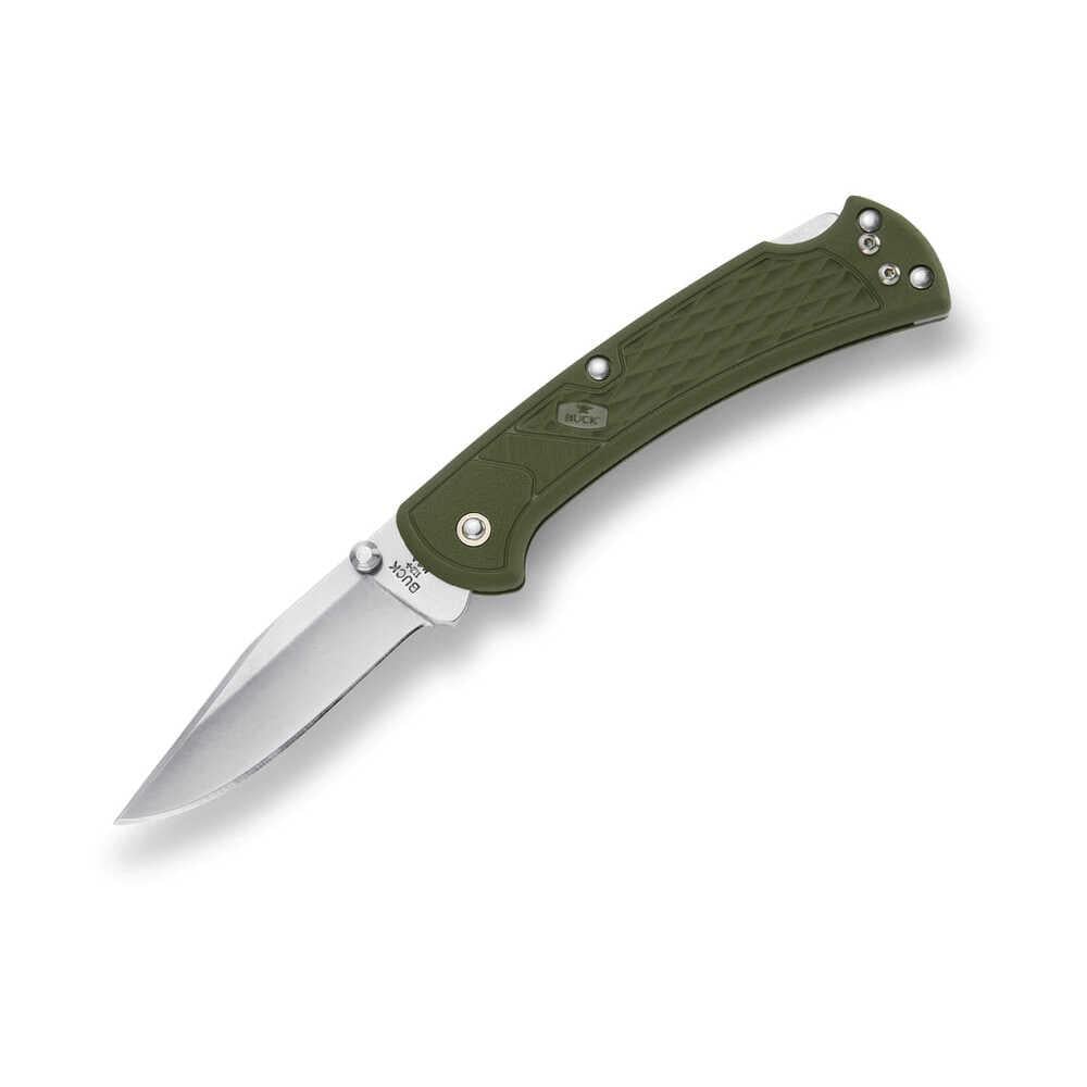 Çakı Buck 112 Slim Ranger Çakı, Yeşil LOGO Buck Knives