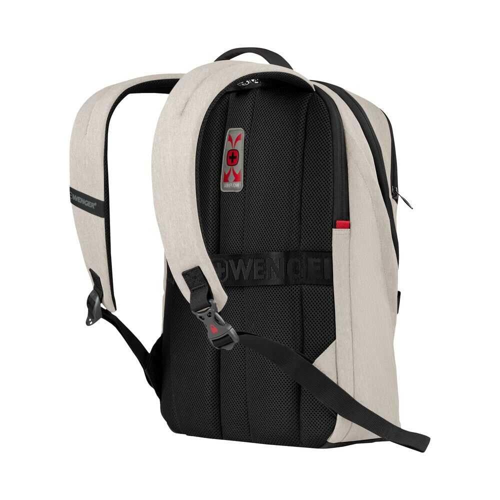 Backpack WENGER MX LIGHT 16 LAPTOP SIRT ÇANTASI,KREM LOGO WENGER