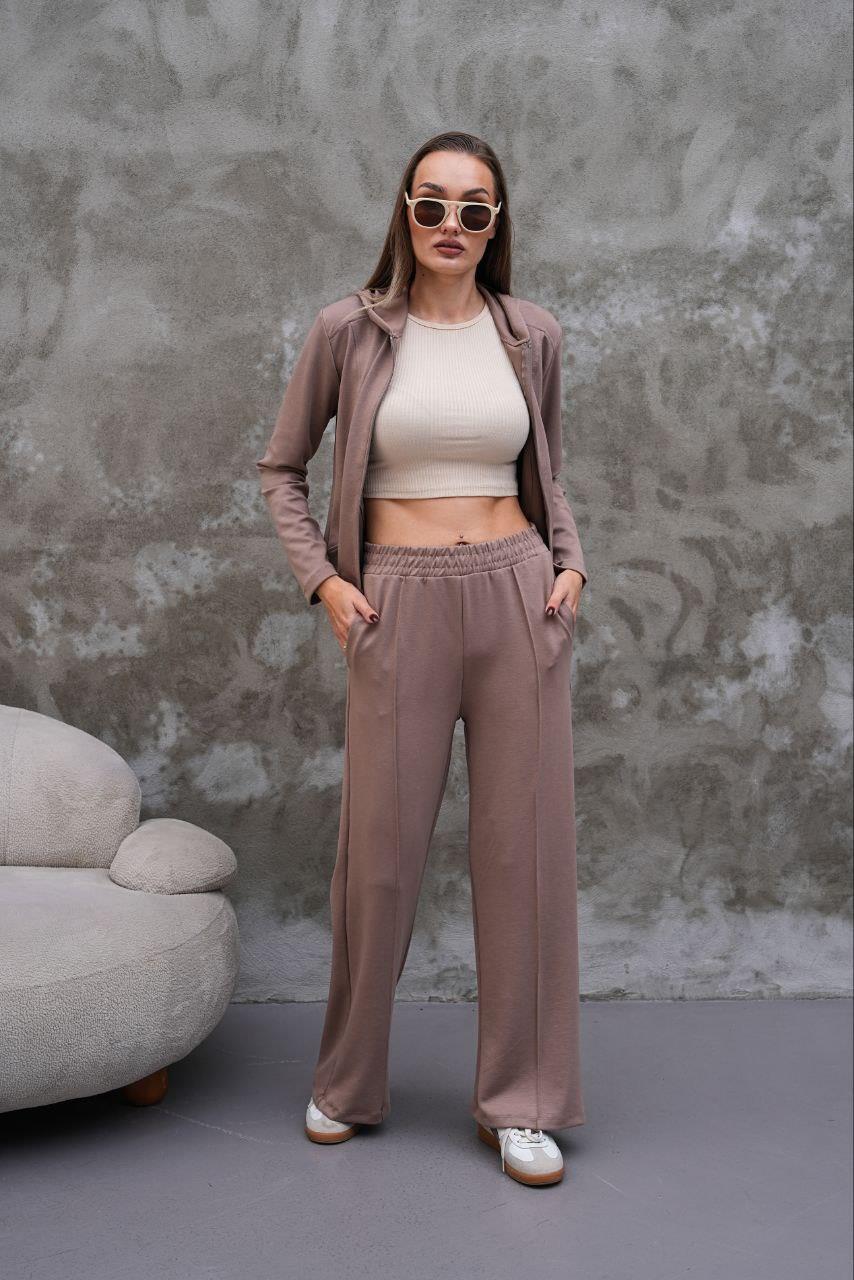 Modal Kumaş Slim Fit Kapüşonlu İkili Takım