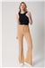 Freemen-Freemen Bej Kadın İspanyol Paça Pantolon | Yüksek bel, Sepette İndirim