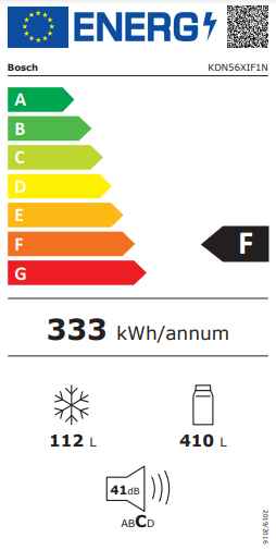 Bosch KDN56XIF1N A++ 563 LT Çift Kapılı No-Frost Buzdolabı
