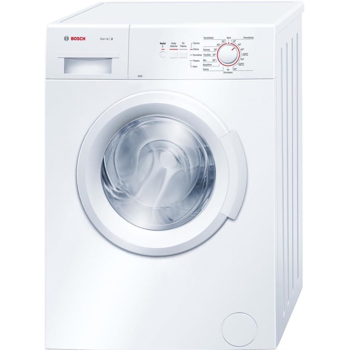 Bosch WAB12061TR A+ 600 Devir 5.5 KG Çamaşır Makinesi