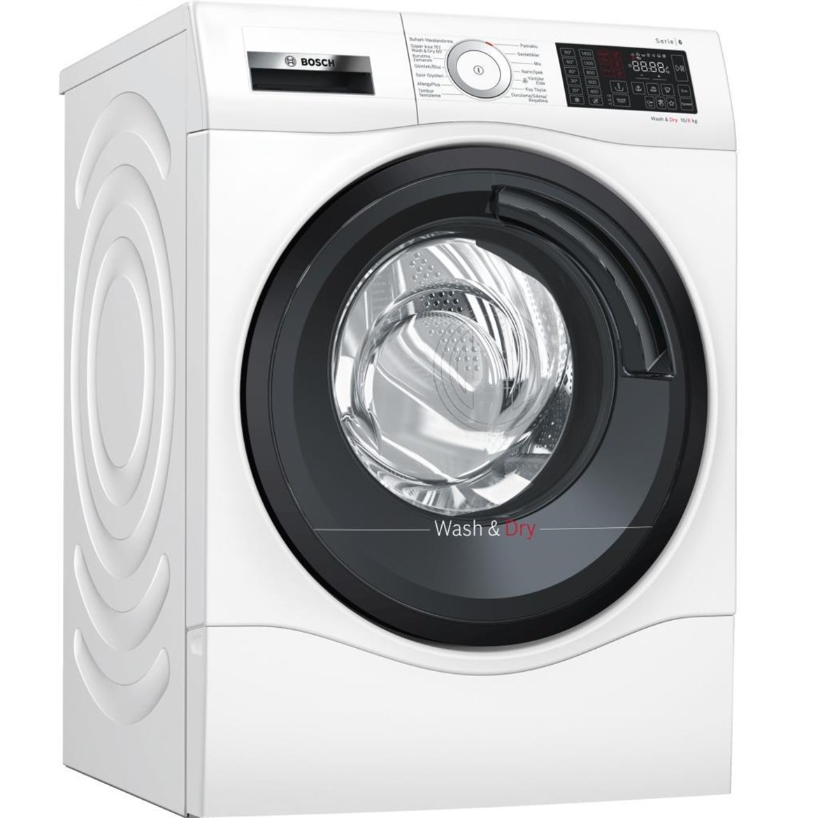 Bosch WDU28560TR 1400 Devir 10 kg Yıkama 6 kg Kurulama Kurutmalı Çamaşır Makinesi