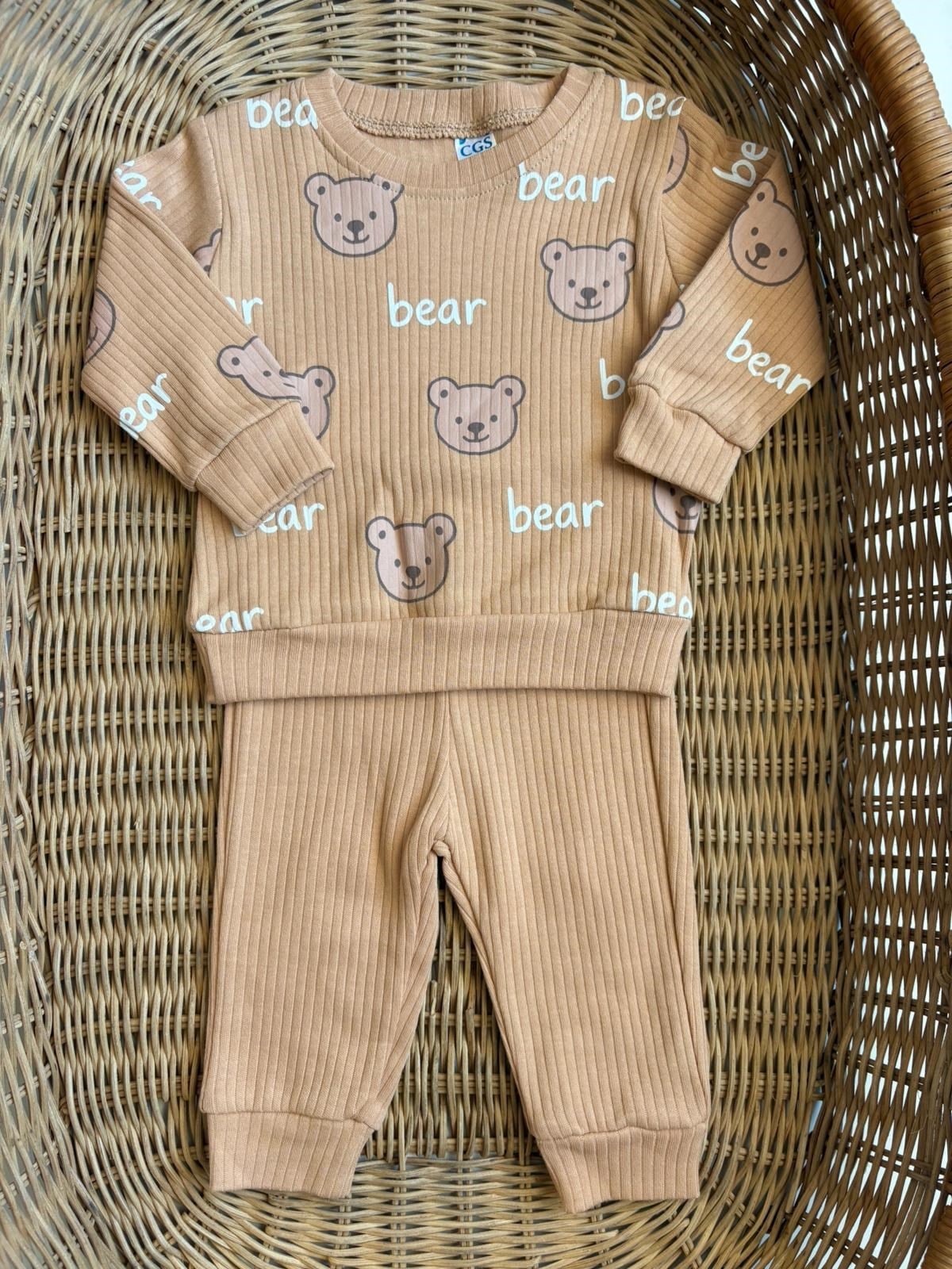 Bear Baskılı Takım