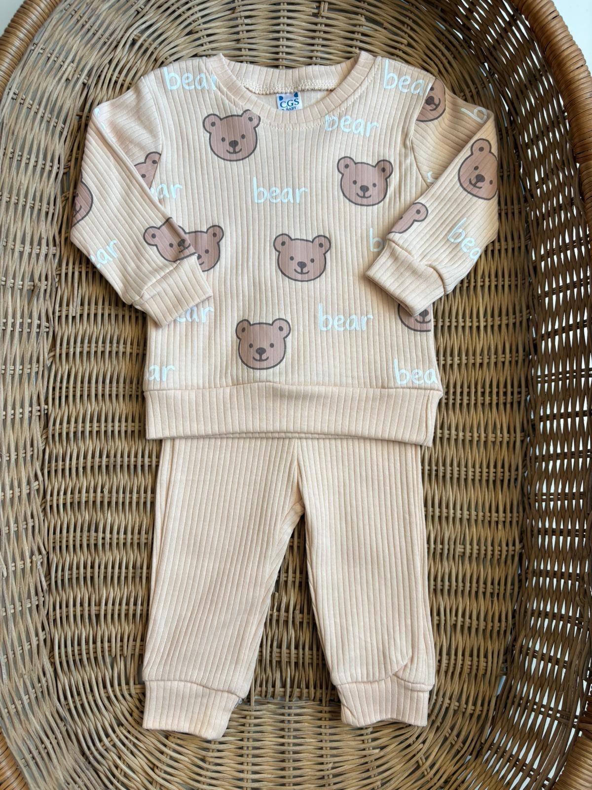 Bear Baskılı Takım