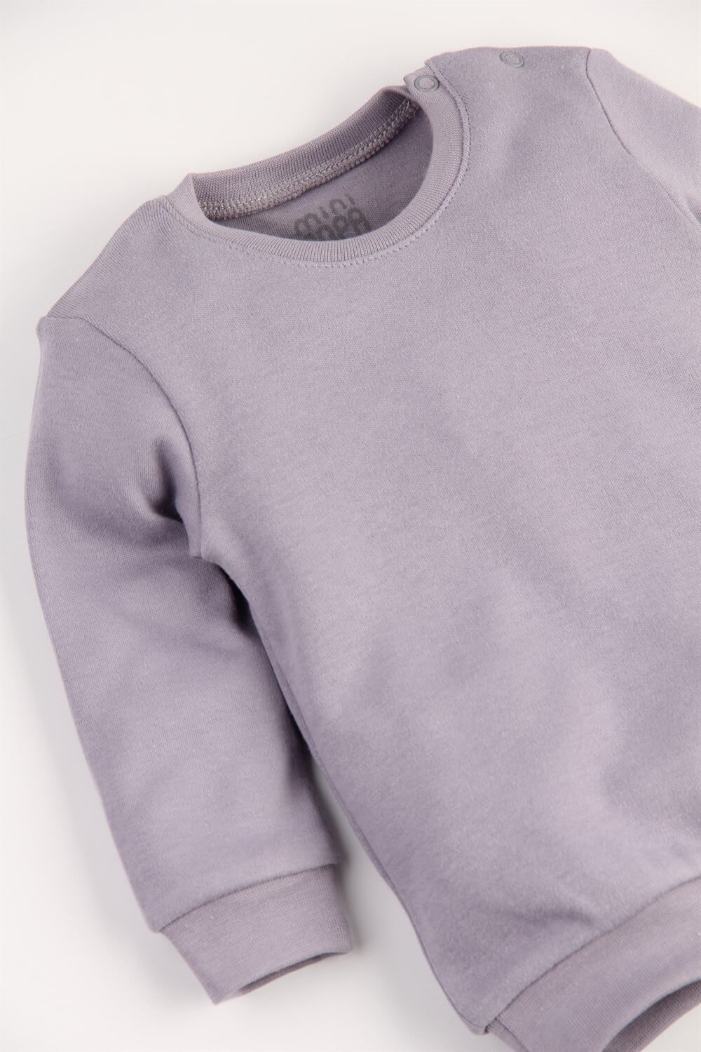 Dğz Gri Mevsimlik Bebek Takımı Alt Üst Sweat Takım