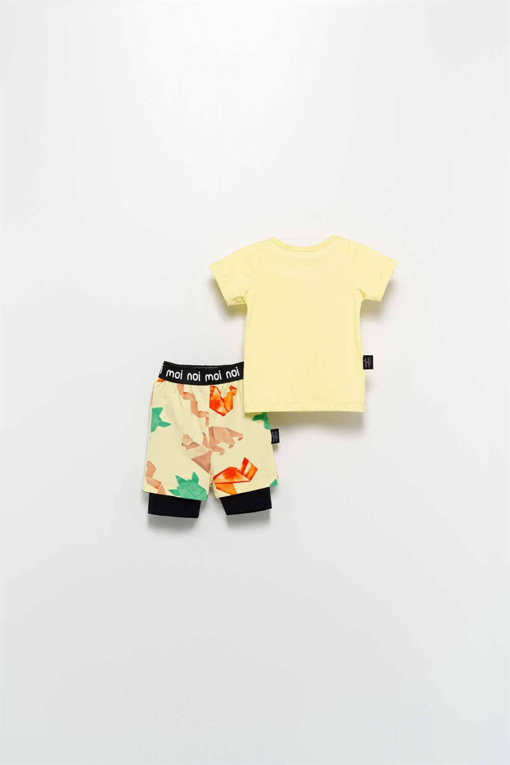 MOİ NOİ BEBE ŞORTLU TAKIM MİNİROPA