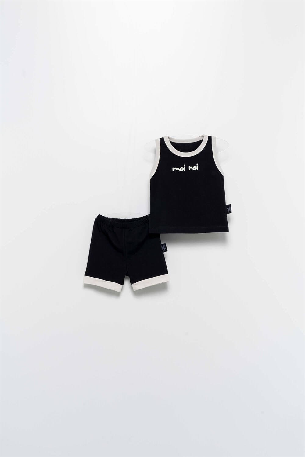 MOİNOİ ASKILI ŞORTLU BEBE TAKIM MİNİROPA 