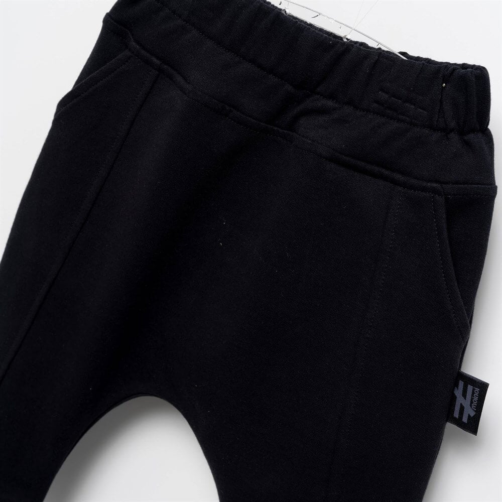 Moinoi Siyah Harem Pantolon Miniropa