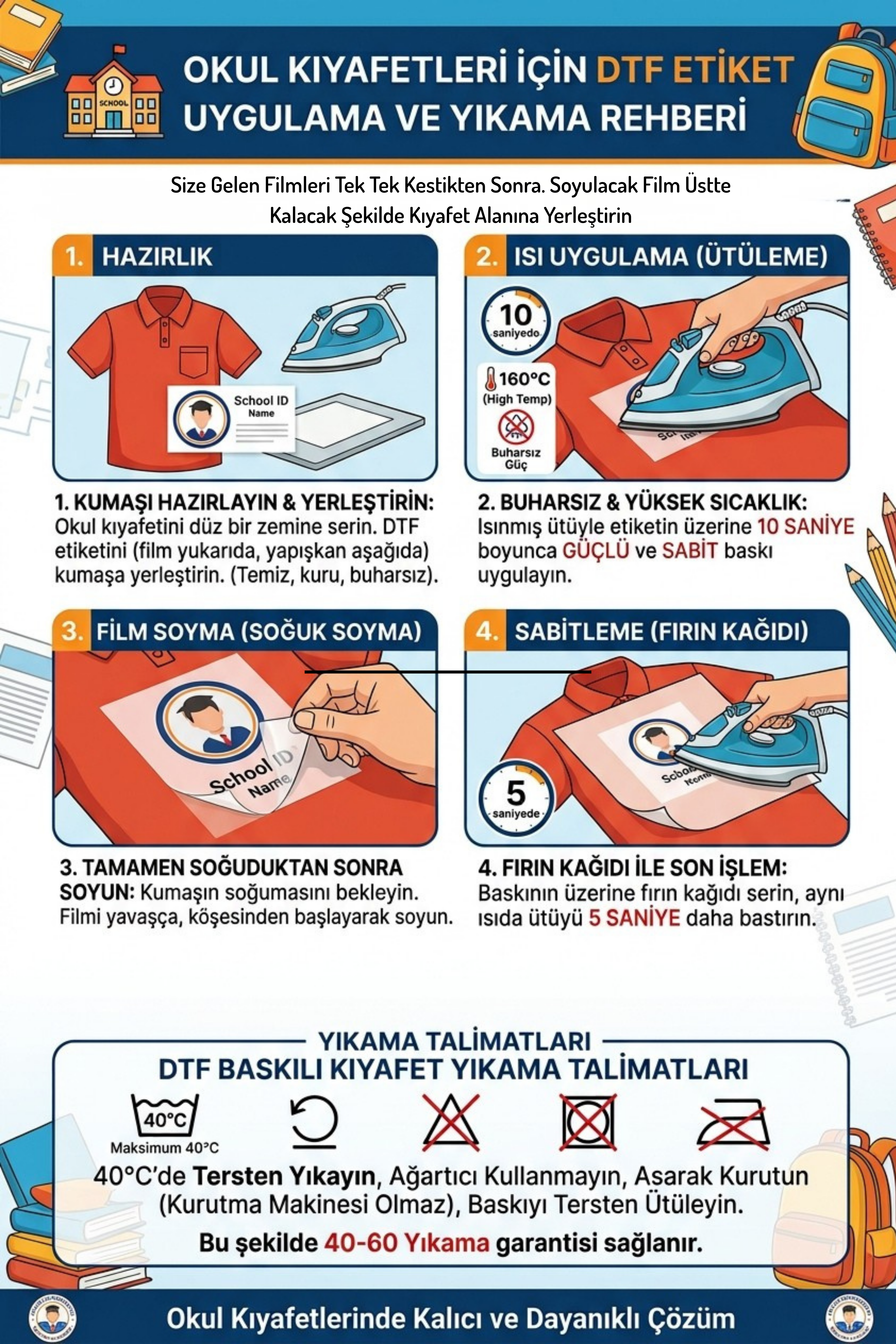 Okul Kıyafet Etiketi