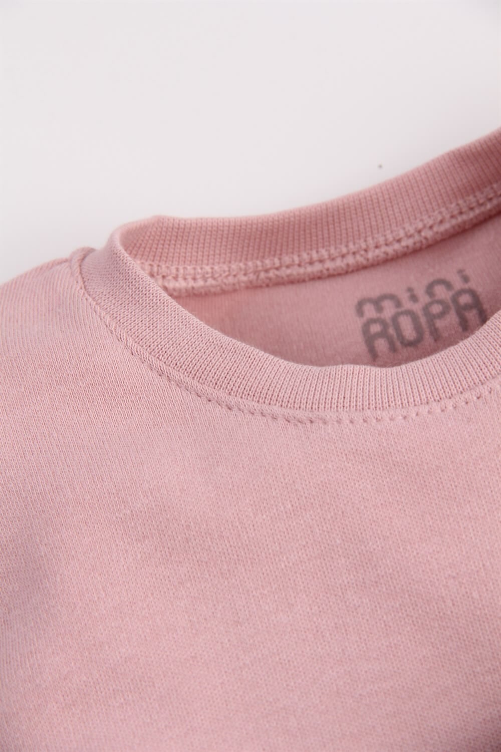 Pembe Mevsimlik Kız Bebek Takımı Alt Üst Sweat Takım
