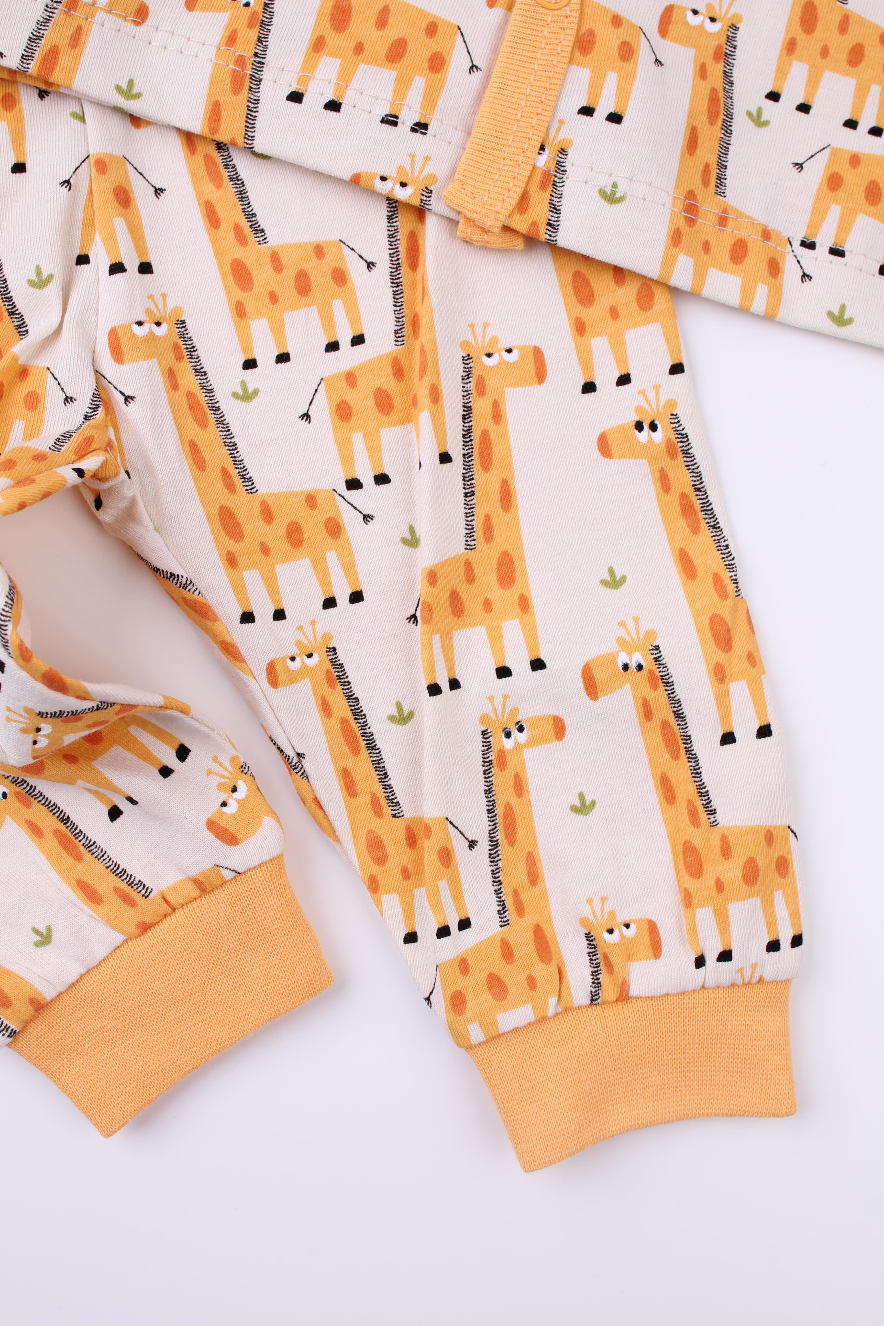 Yazlık Pijama Takımı Kısa Kollu Çocuk Pijama Takımı Yazlık Çocuk Gecelik