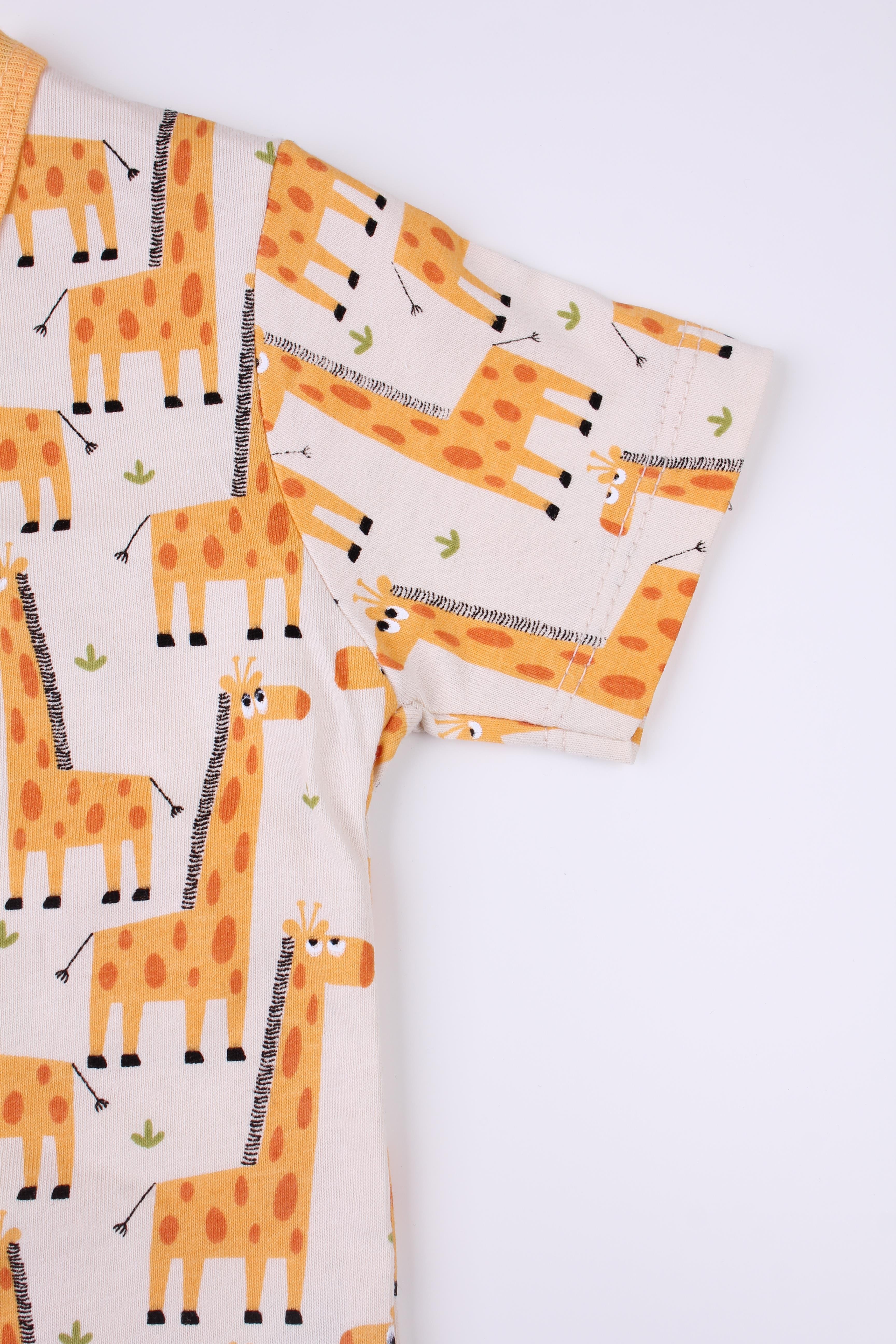 Yazlık Pijama Takımı Kısa Kollu Çocuk Pijama Takımı Yazlık Çocuk Gecelik