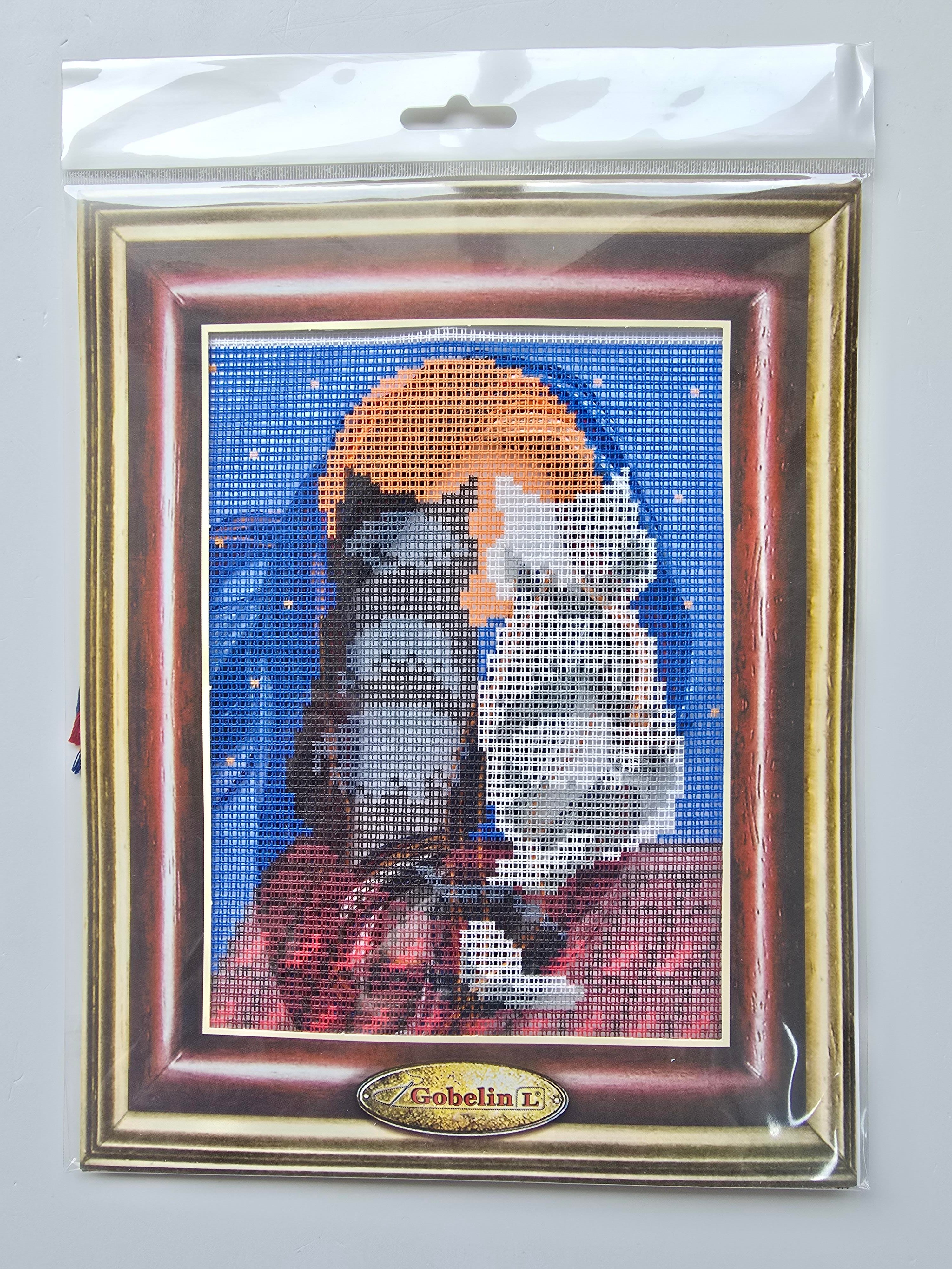 ÇERÇEVELİ GOBLEN KİTİ 20 X 25 GOBELİN 