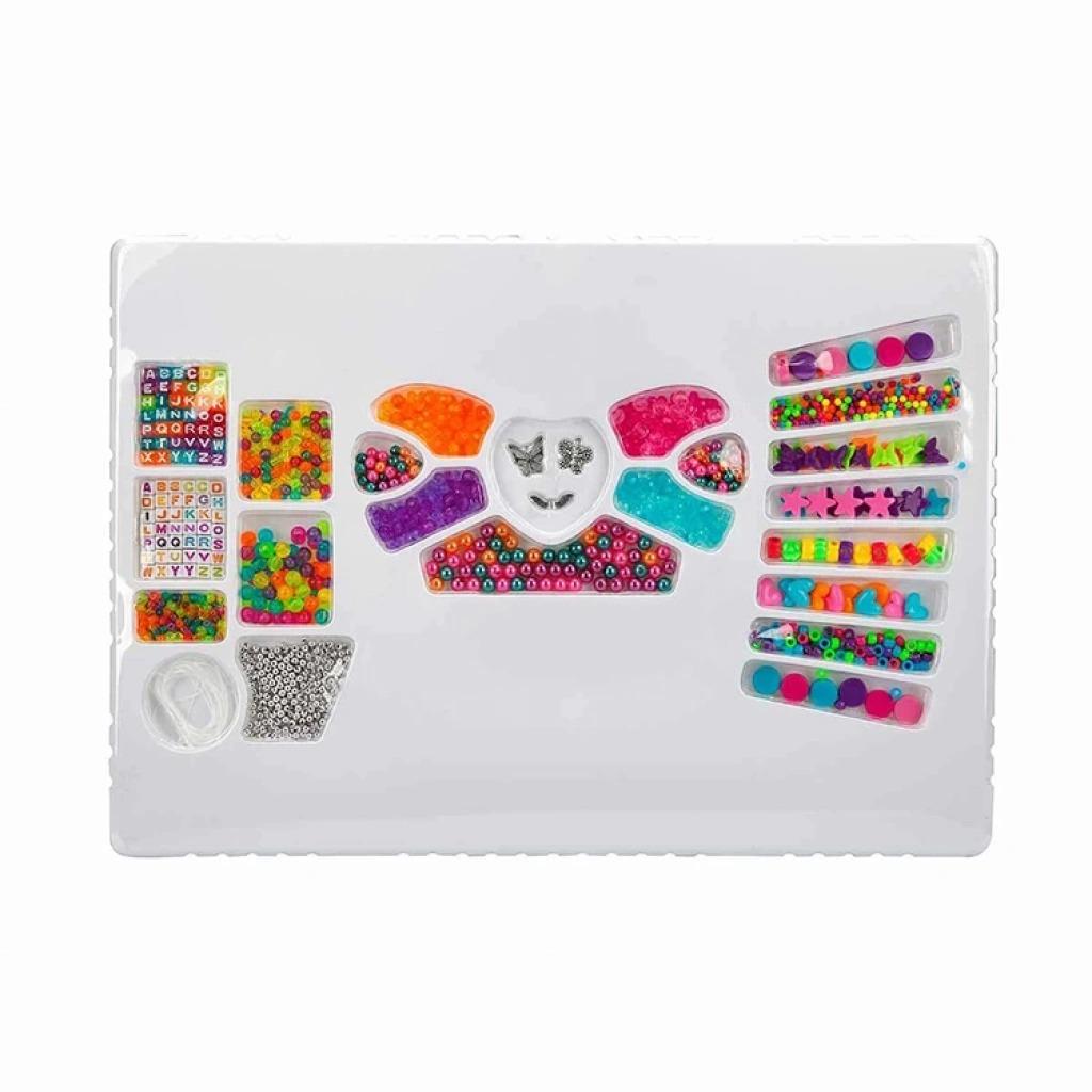 Çok Parçalı Takı Tasarım Seti – Harf Boncuklu, Renkli DIY Bileklik & Kolye Yapım Kiti