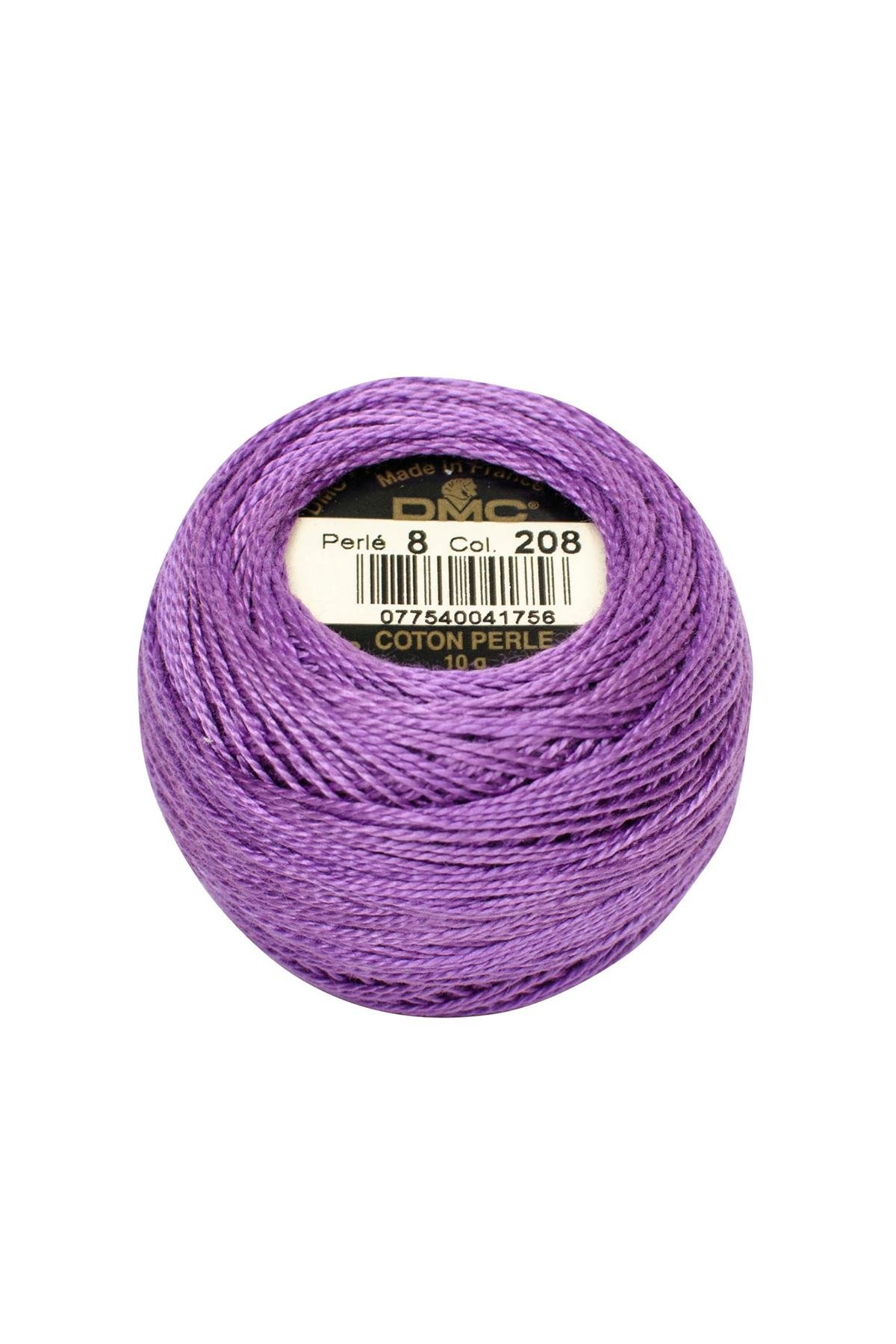 DMC KOTON PERLE  8 NUMARA 208