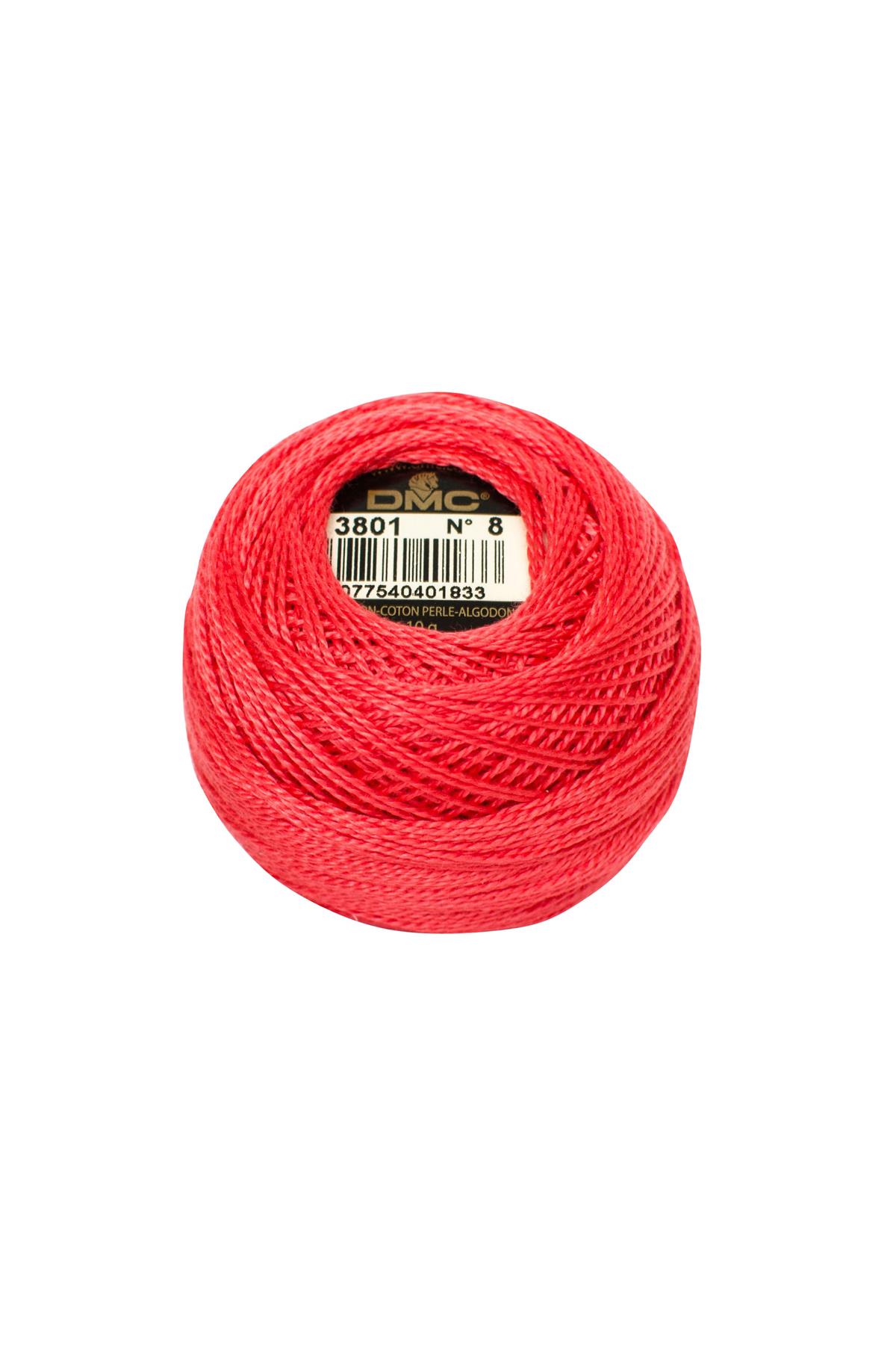 DMC KOTON PERLE  8 NUMARA 3801