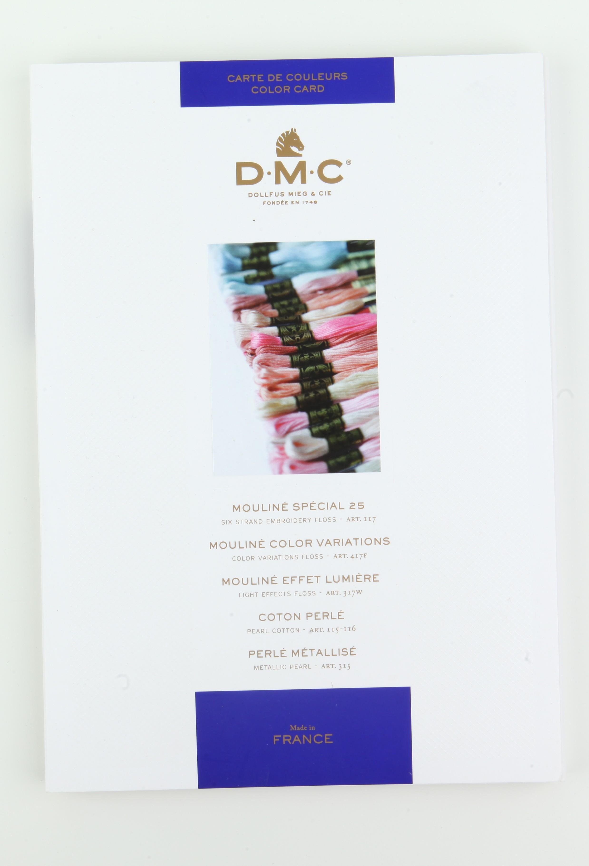 Dmc Muline İplik Renk Kartelası