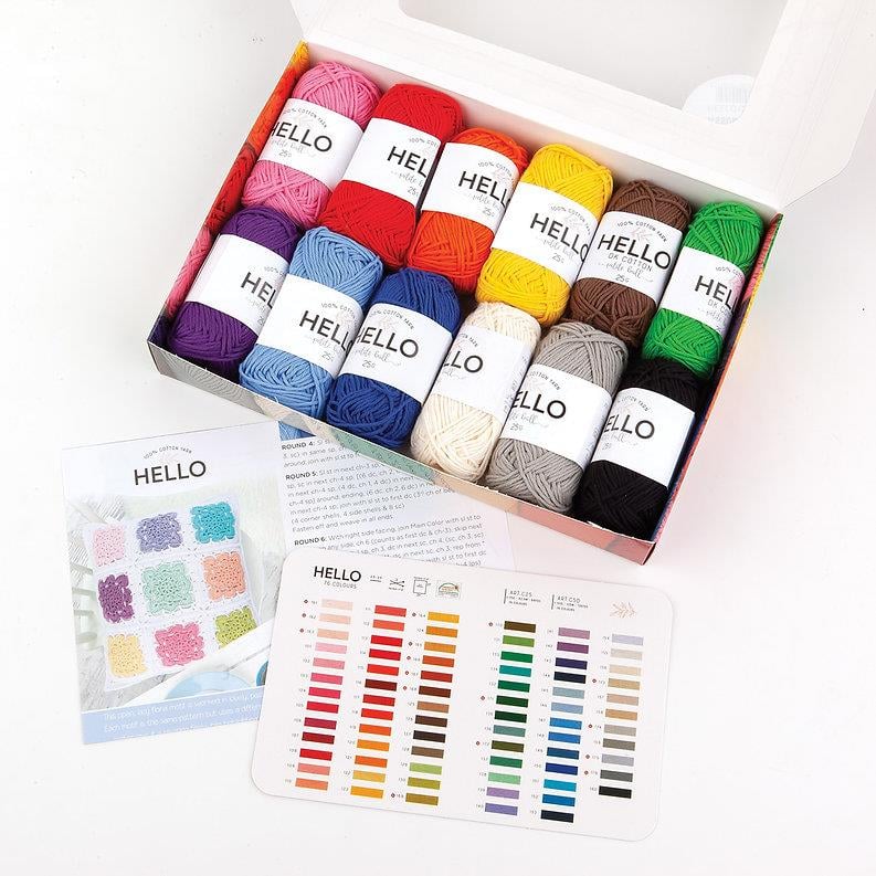 HELLO 12'li İplik Seti - ASSORTMENT