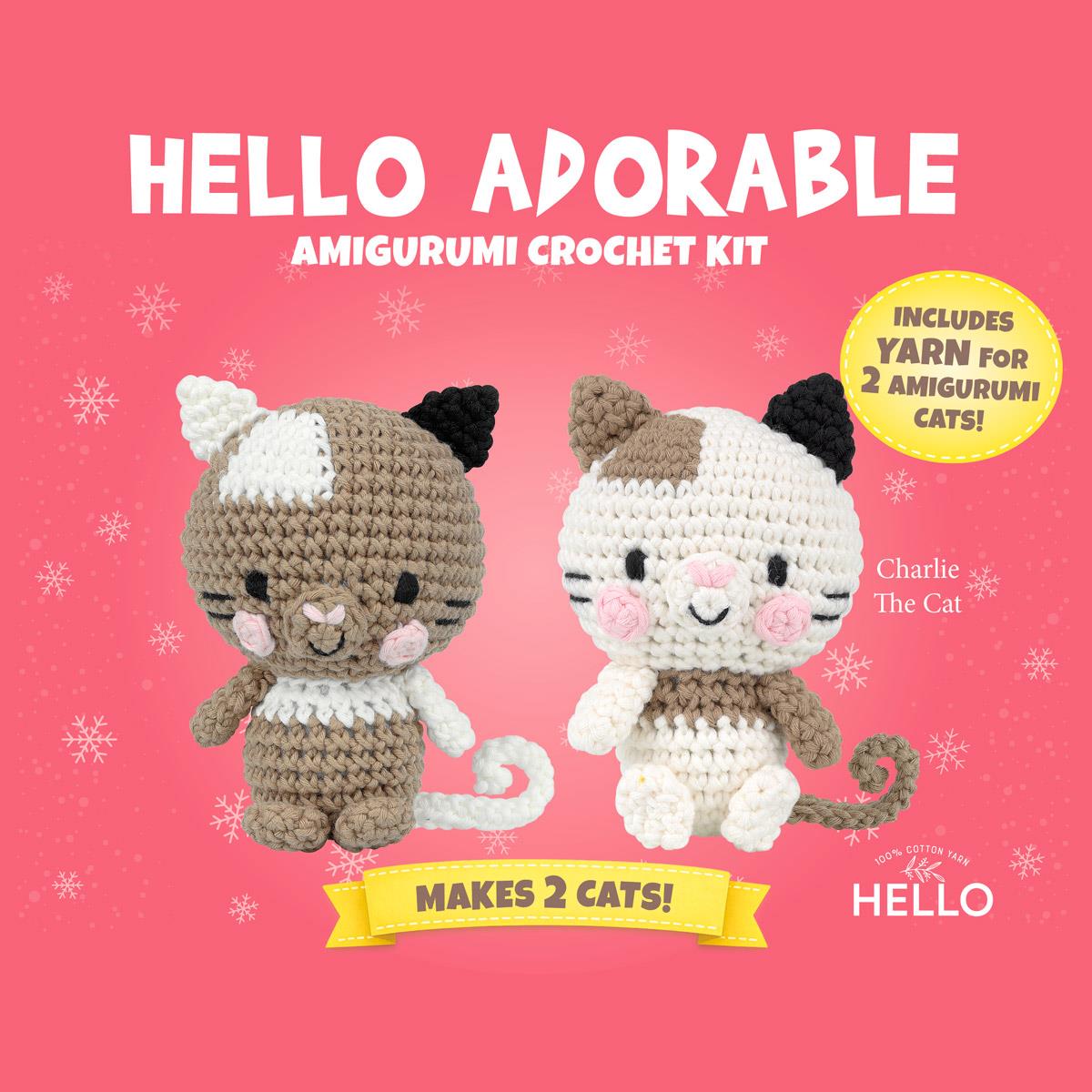 HELLO ADORABLE AMİGURUMİ KİTİ KEDİ