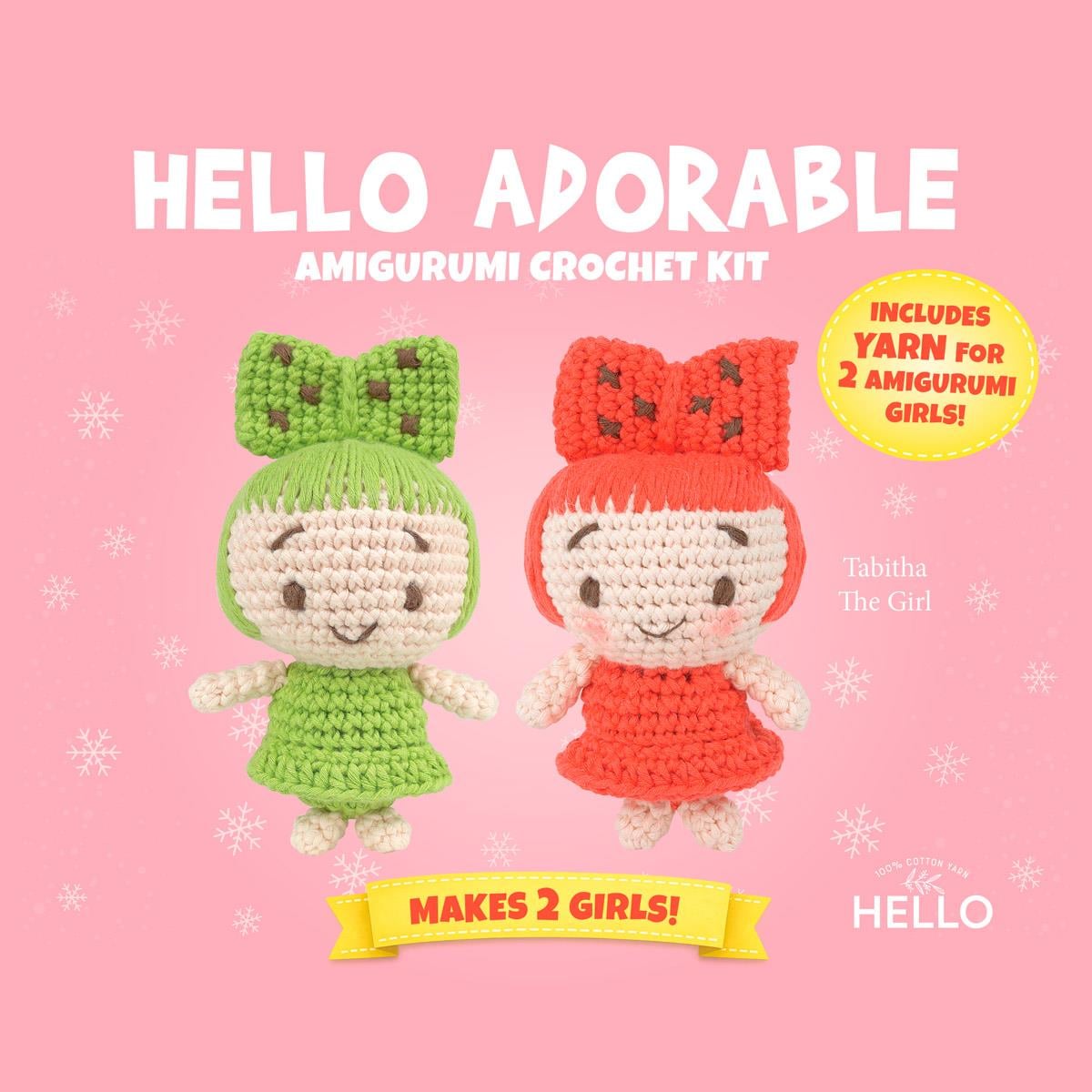 HELLO ADORABLE AMİGURUMİ KİTİ KIZLAR