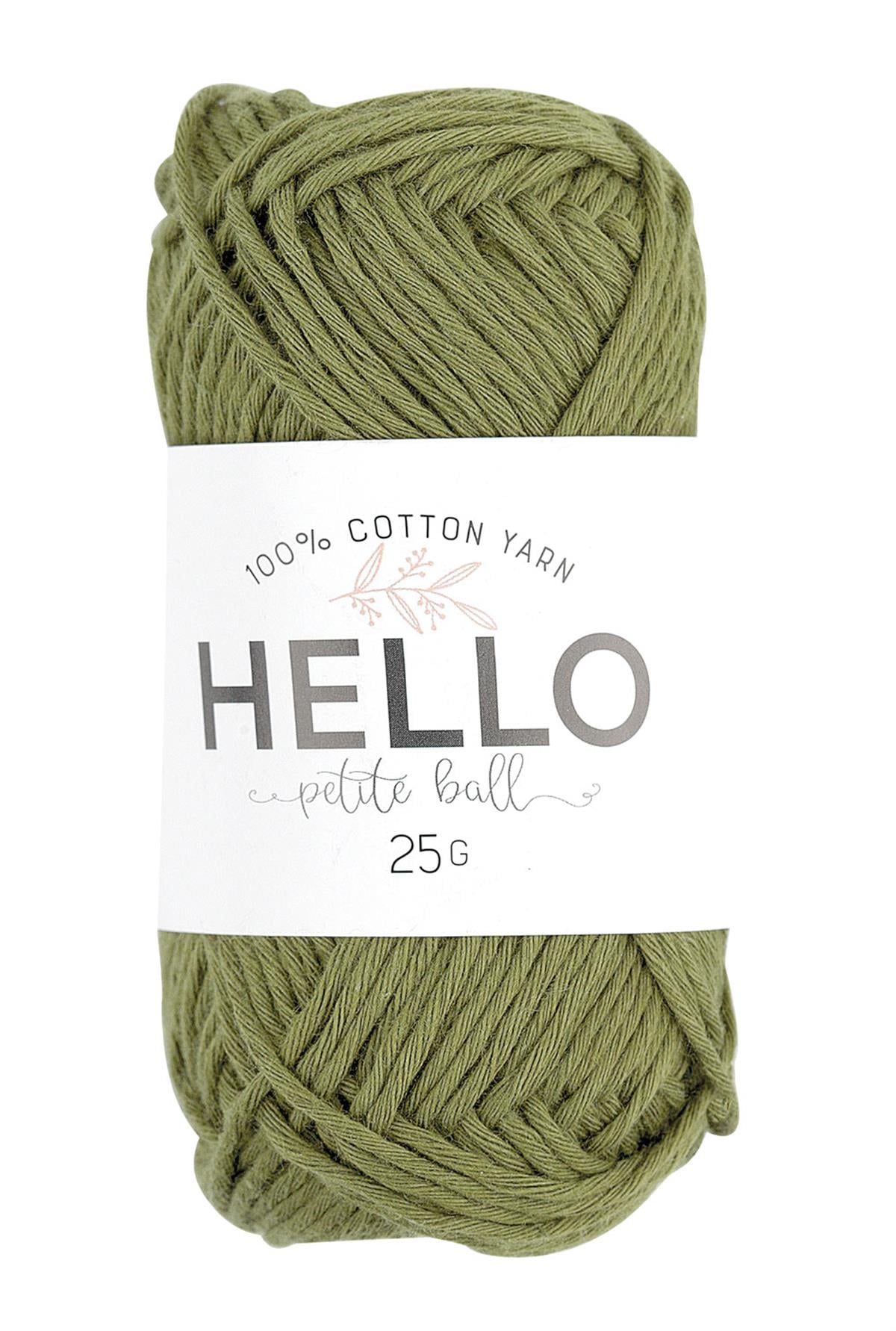 HELLO DK Pamuk Örgü İpliği 25gr No:172