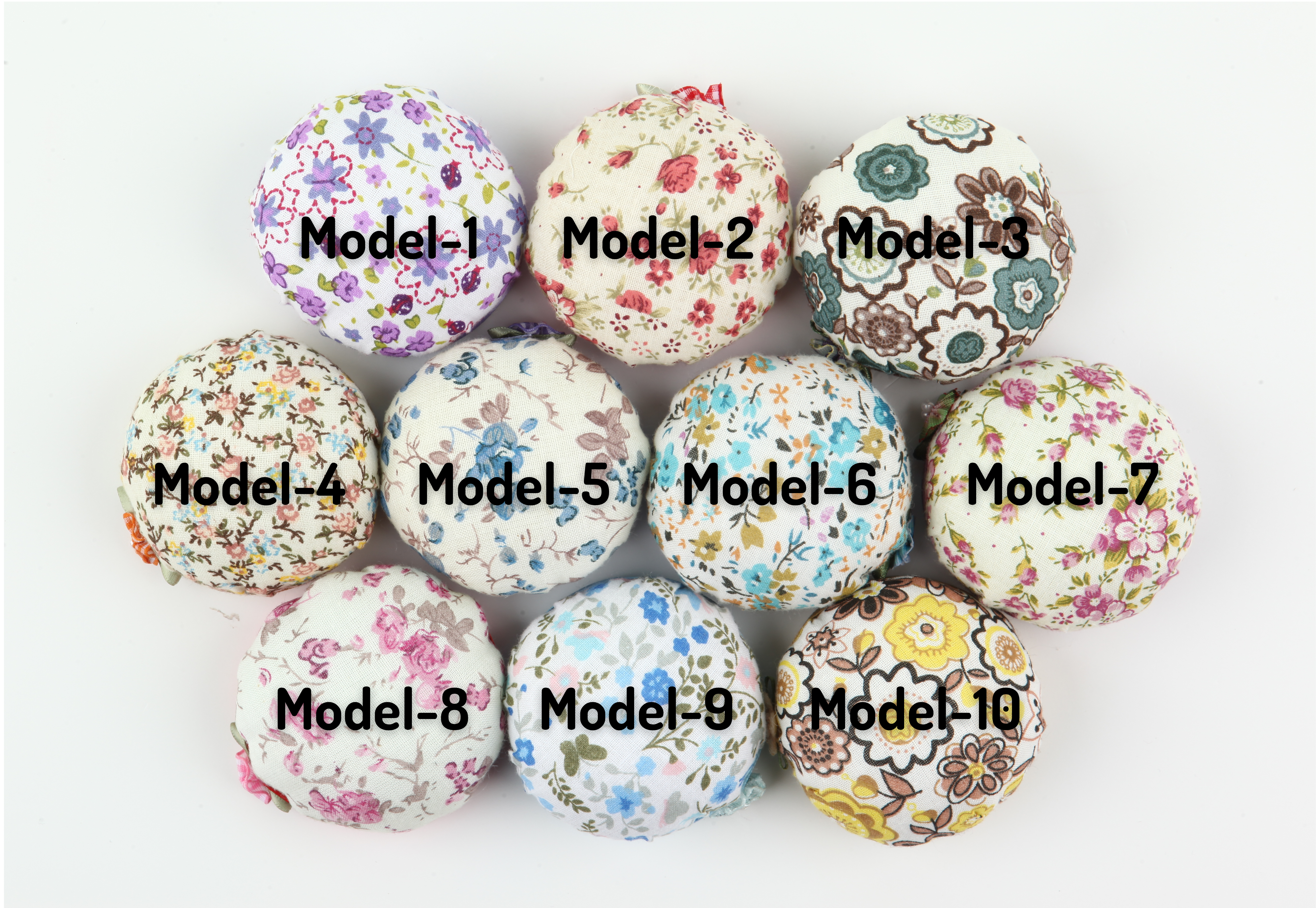 Kırkyama Kumaş Kaplı İğnedanlık - 10 Farklı Model