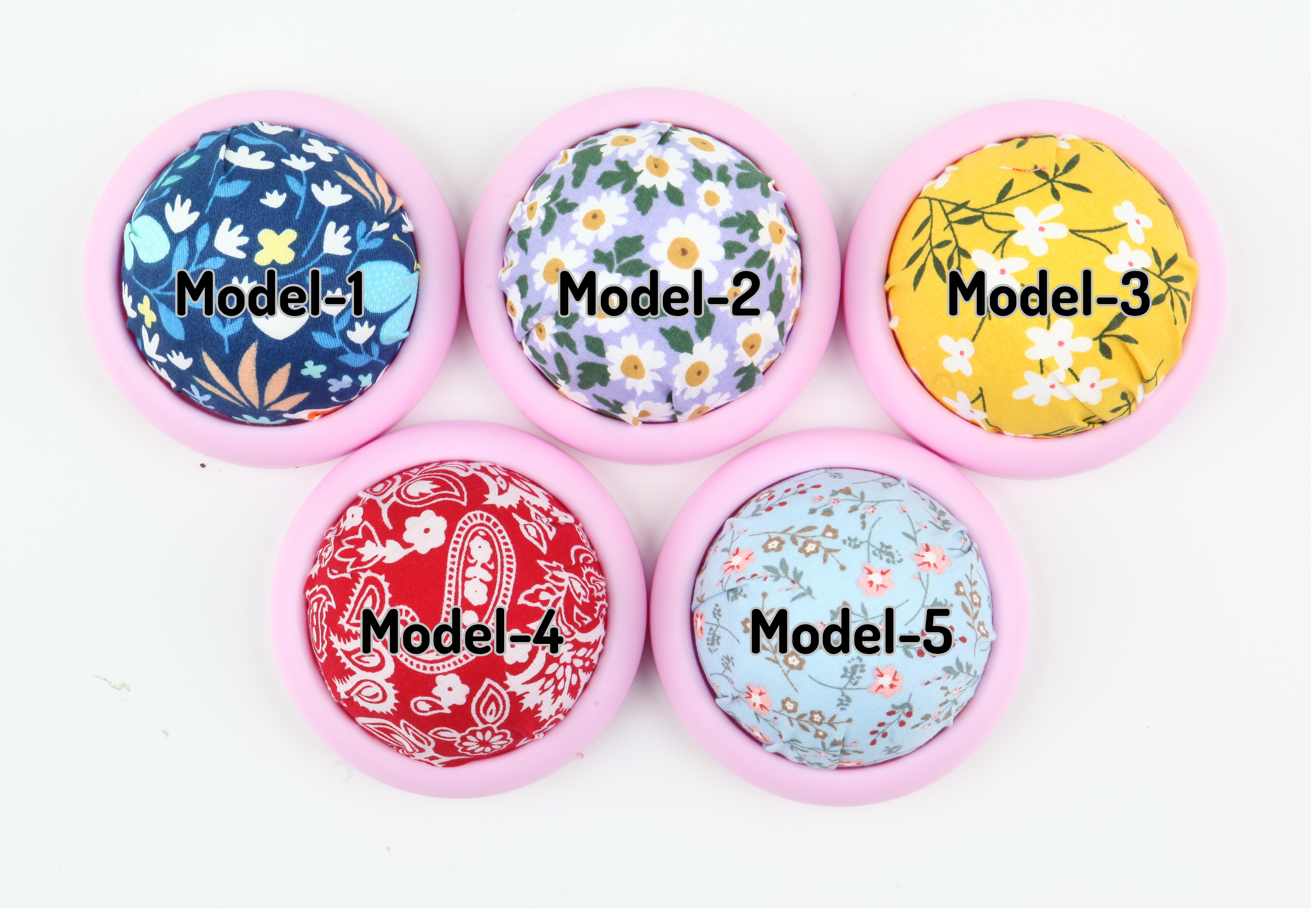 Kırkyama Kumaş Kaplı İğnedanlık - 5 Farklı Model