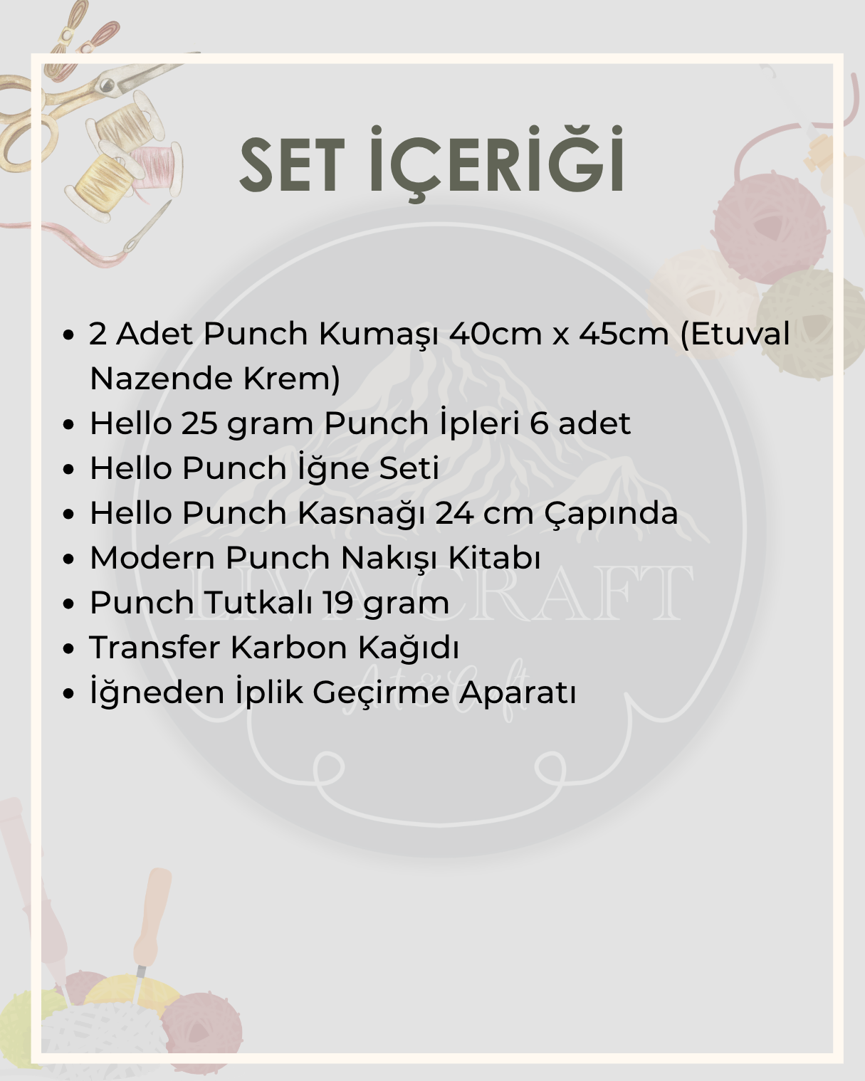 Liva Craft Kolay Punch Seti