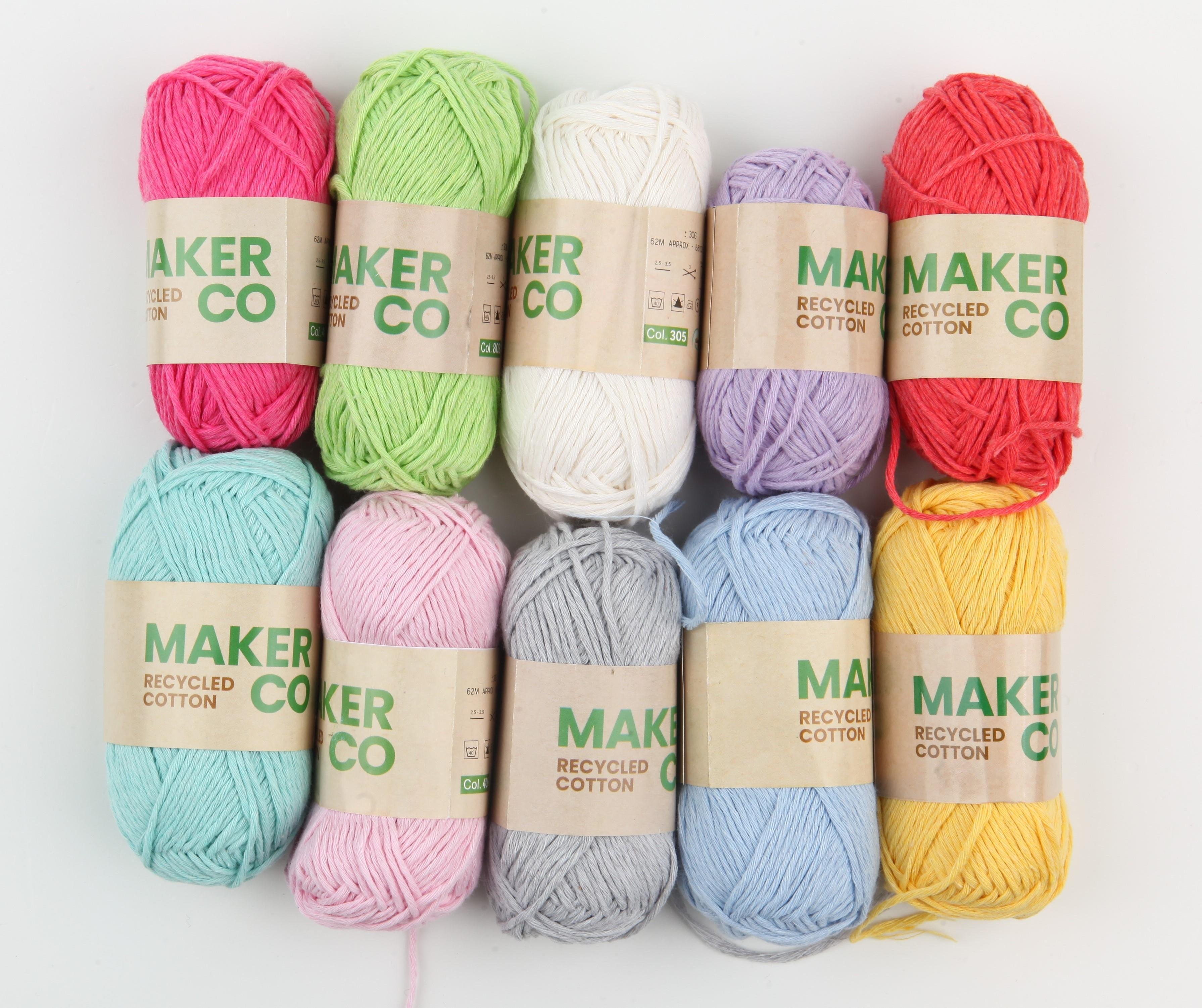 Makerco Örgü İpi Pastel Seti 10'lu
