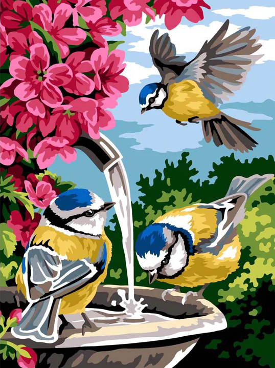 MARGOT GOBLEN 40X50CM - 153.1470 Kuşlu Çeşme