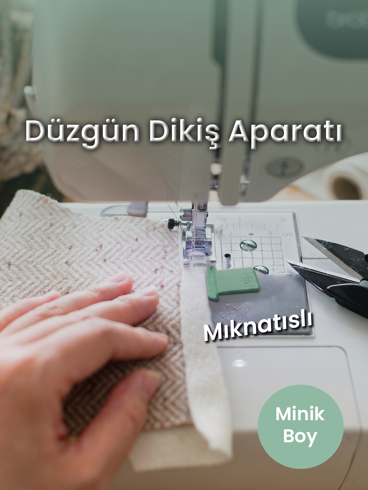 Mıknatıslı Düzgün Dikiş Aparatı Ufak Boy 