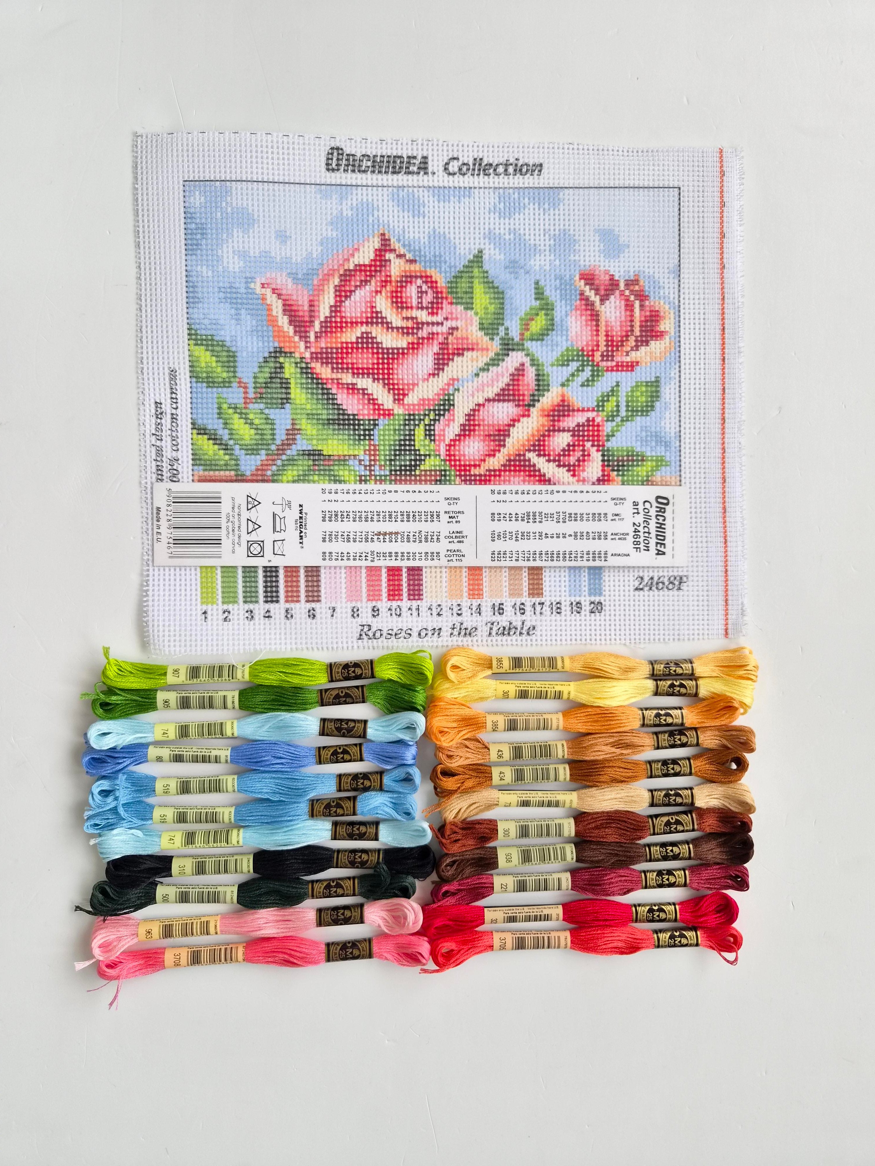 ORCHIDEA 18x24 Goblen - İplikli Set