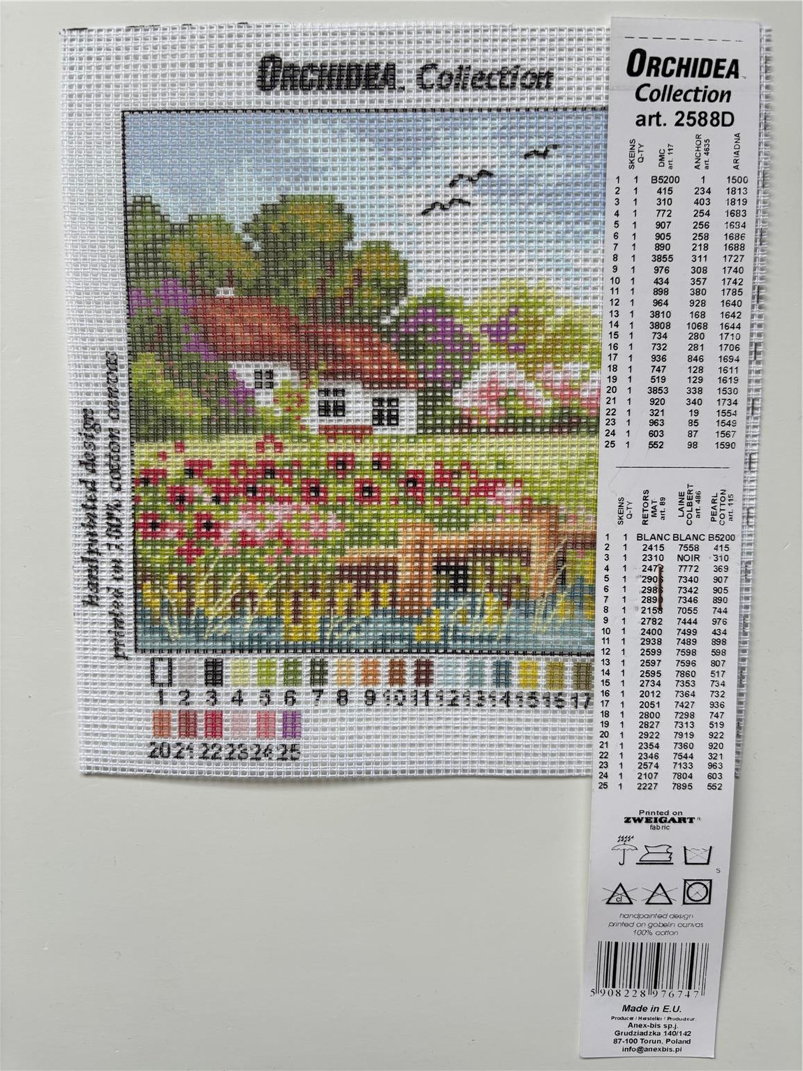 Orchidea Goblen 15x15