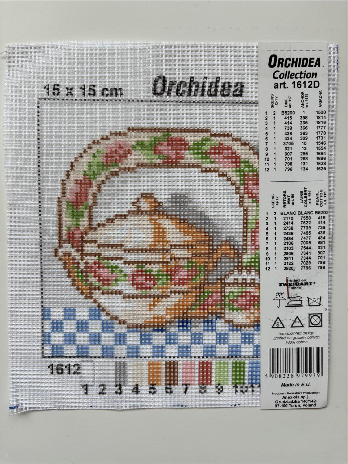 Orchidea Goblen 15x15