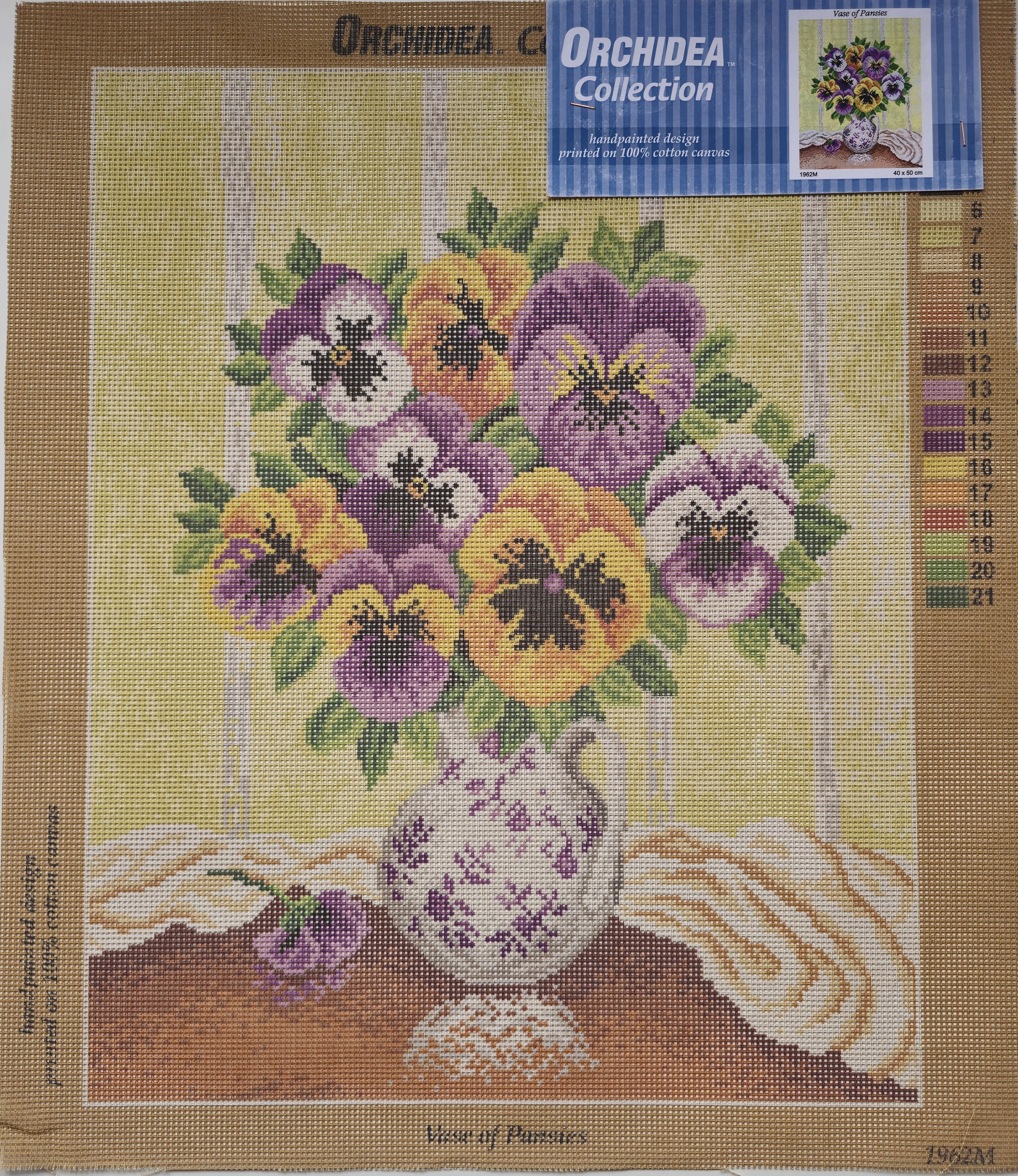 Orchidea Goblen 1962M 40x50