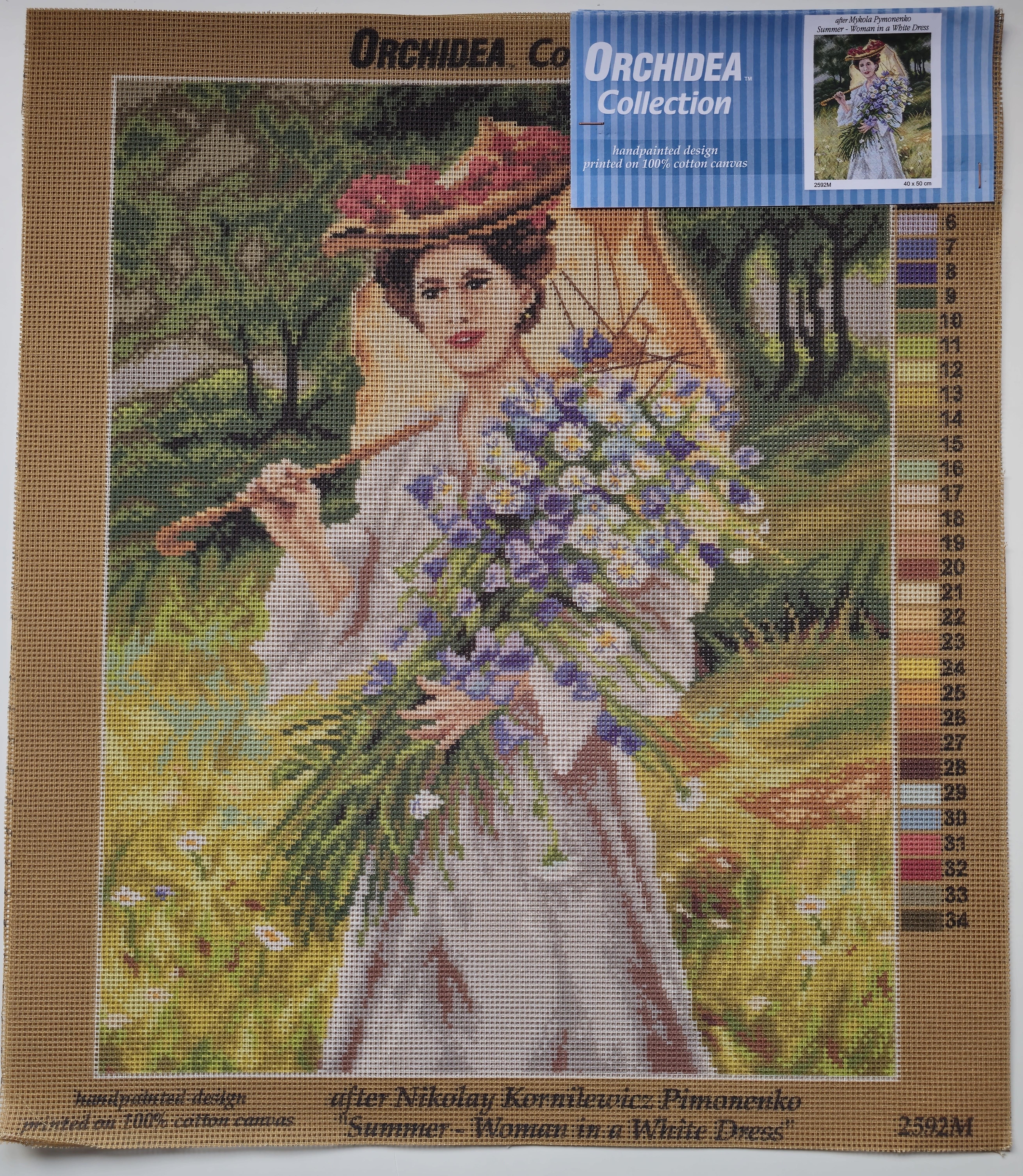 Orchidea Goblen 2592M 40x50