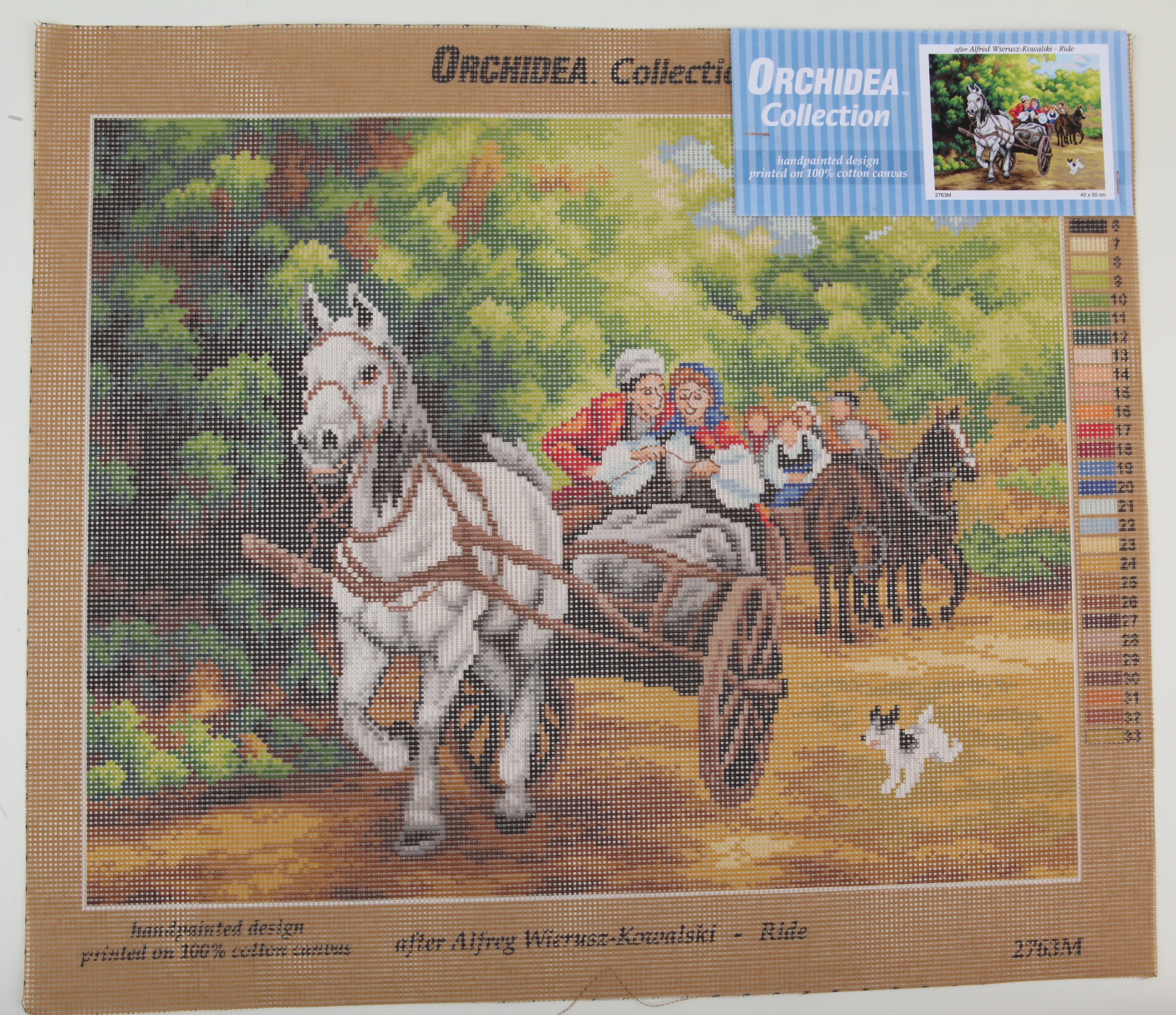 Orchidea Goblen 2763M 40x50