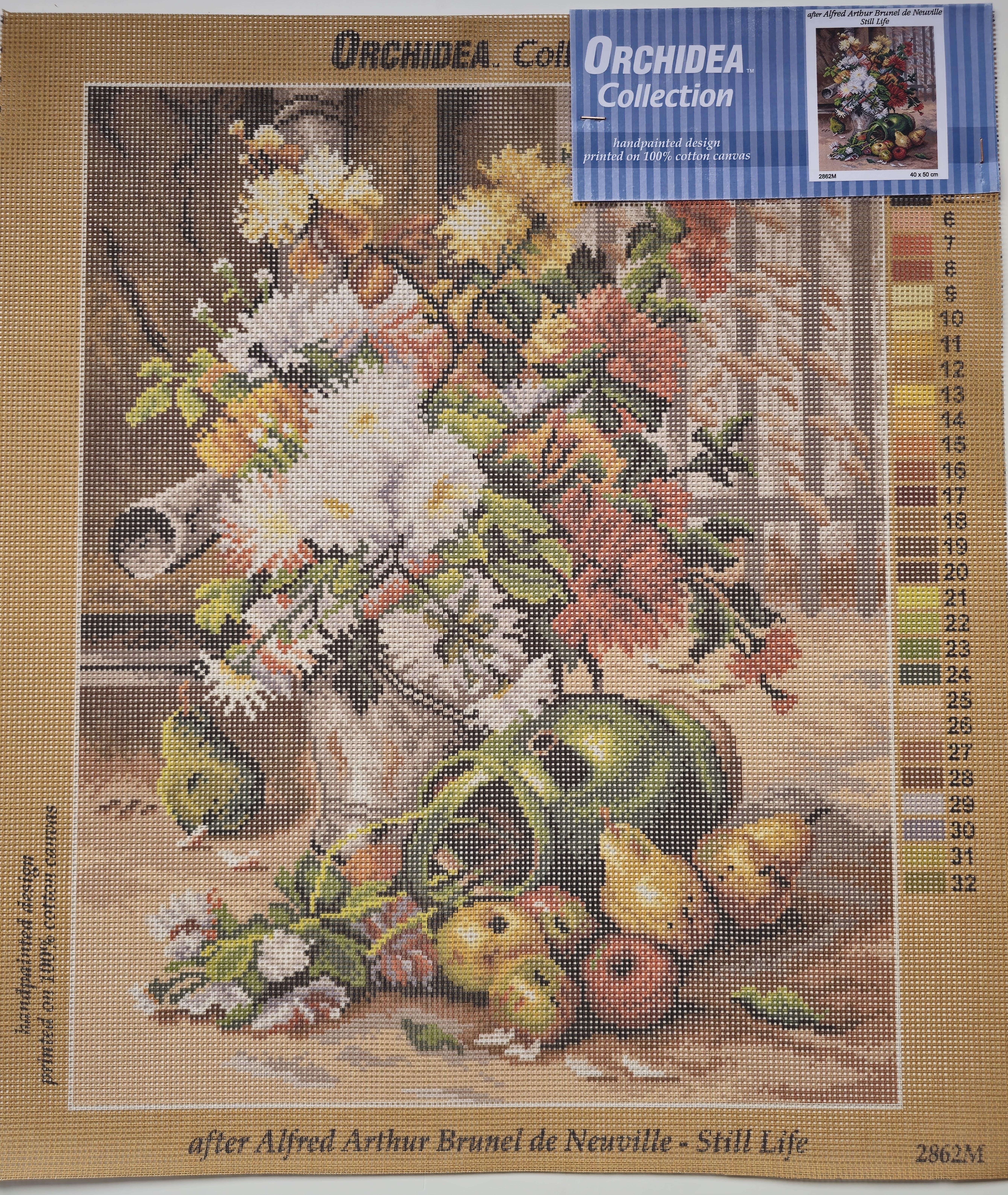 Orchidea Goblen 2862M 40x50