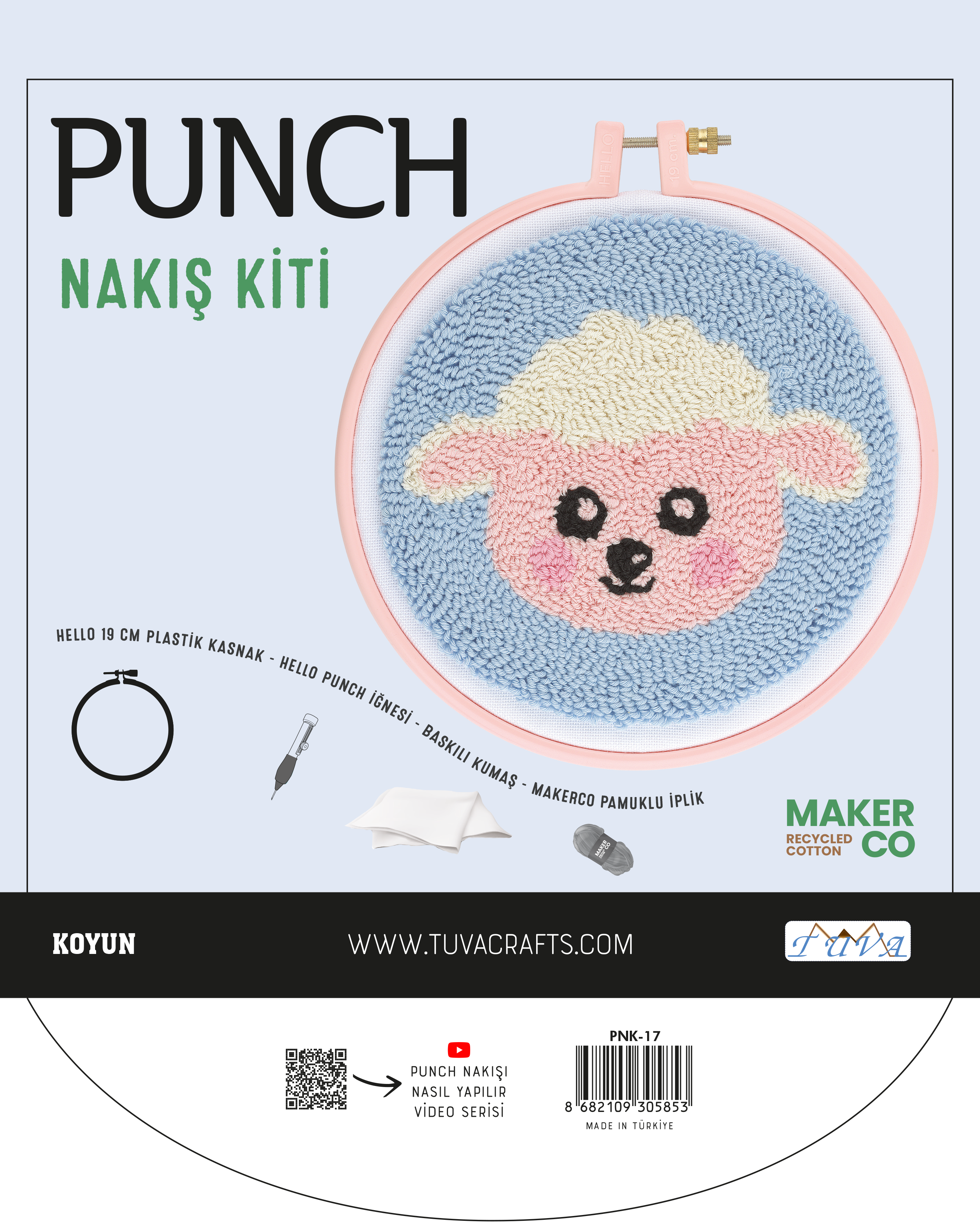 PUNCH NAKIŞ KİTİ-KOYUN