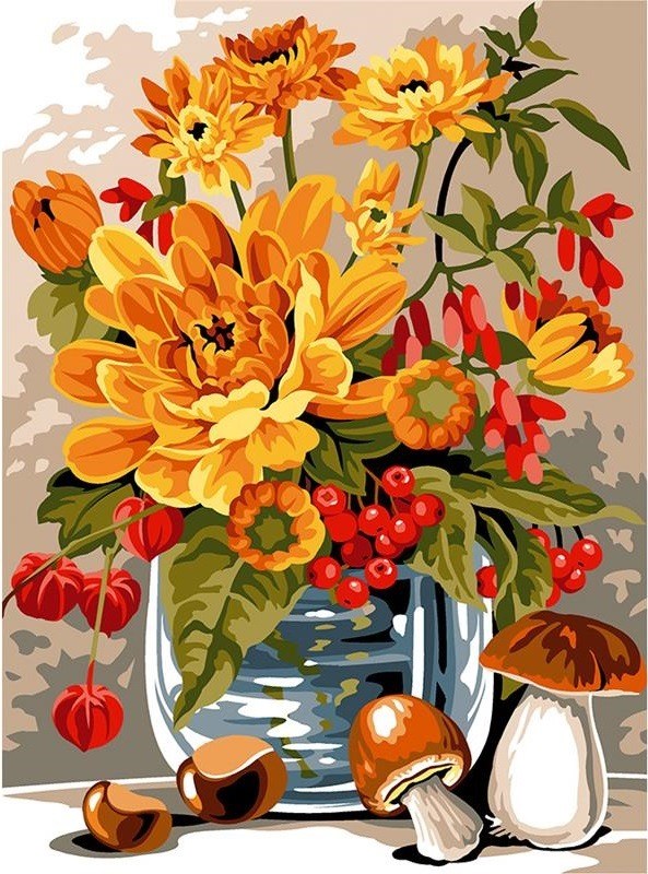 SEG GOBLEN 40X50CM - 926.355 Sonbahar Çiçekleri