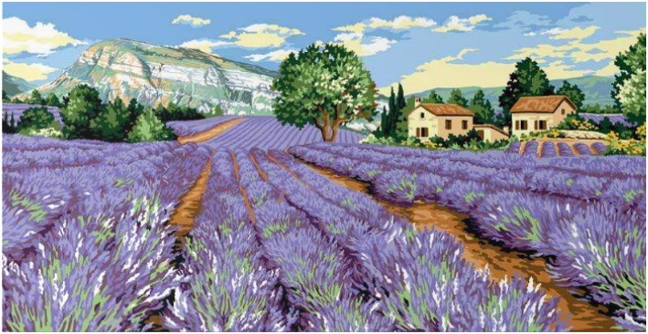 SEG GOBLEN 65X120CM - 932.120 Lavanta Tarlası