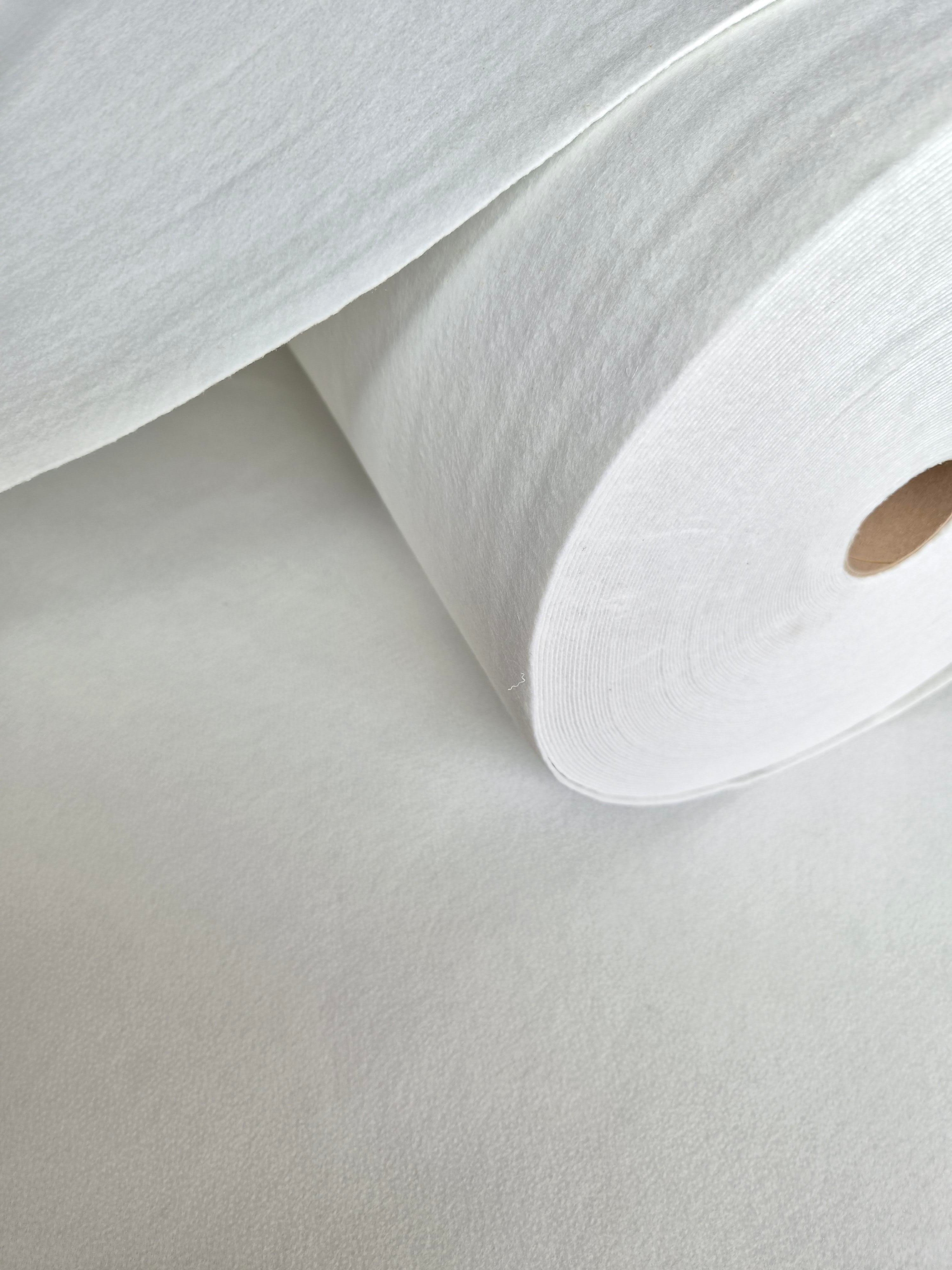 Tela Yapışkanlı Fitillik  Elyaf Tela 130 gr– Ütü ile Yapışan Dolgun Tela-1 metre