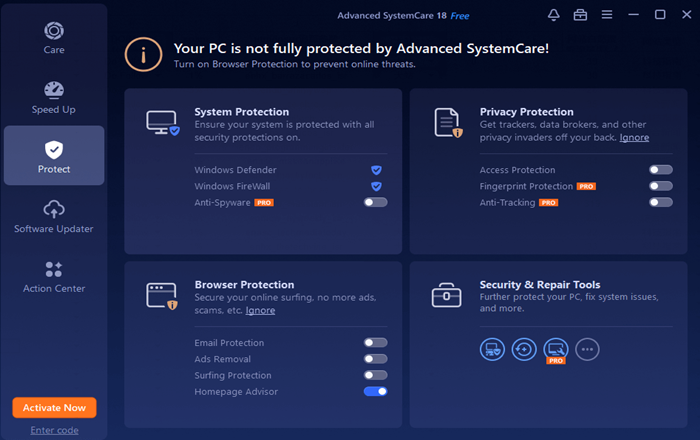 Advanced SystemCare 18 PRO | 3 PC | 1 Year