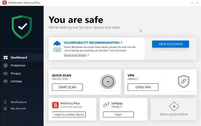 Bitdefender Antivirus Plus 2025 | 1 PC | 1 Year | United States | Canada