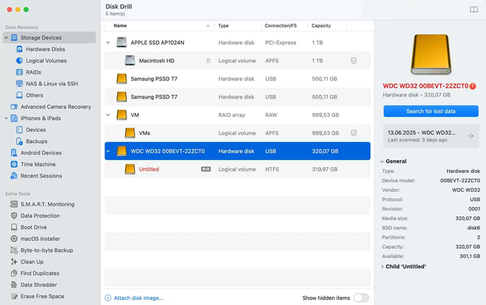 Cleverfiles Disk Drill Enterprise for Mac 2025 | 10 User | Life Time