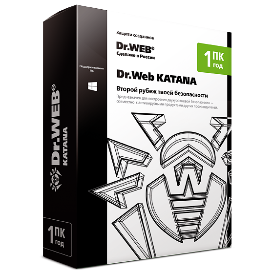 Dr.Web Katana 2025 | 2 PC | 1 Year