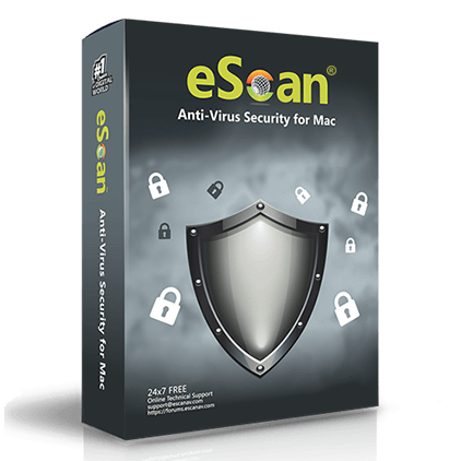 eScan Anti-Virus Security for Mac 2025 | 1 User | 1 Year